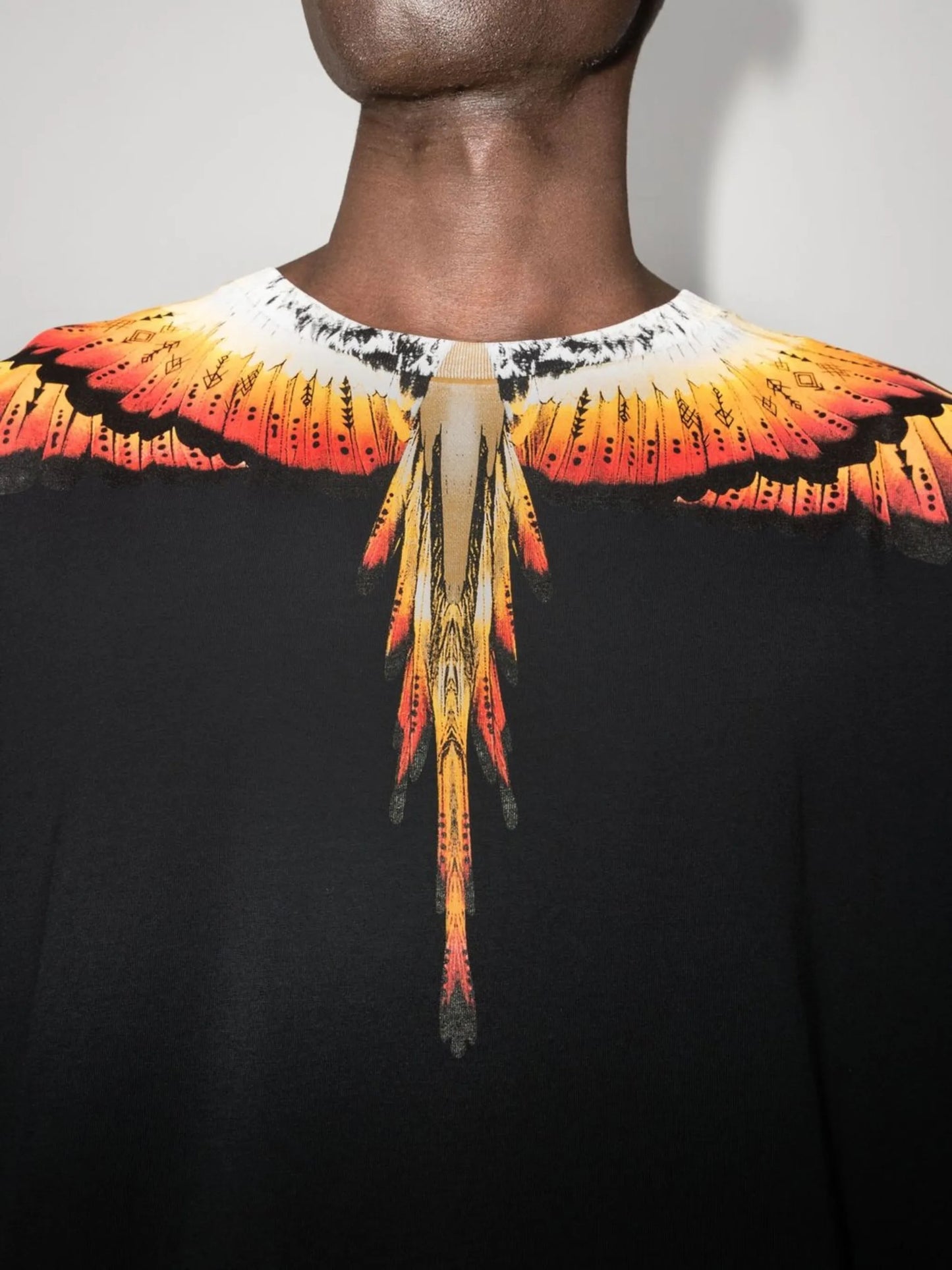 Wings-print T-shirt
