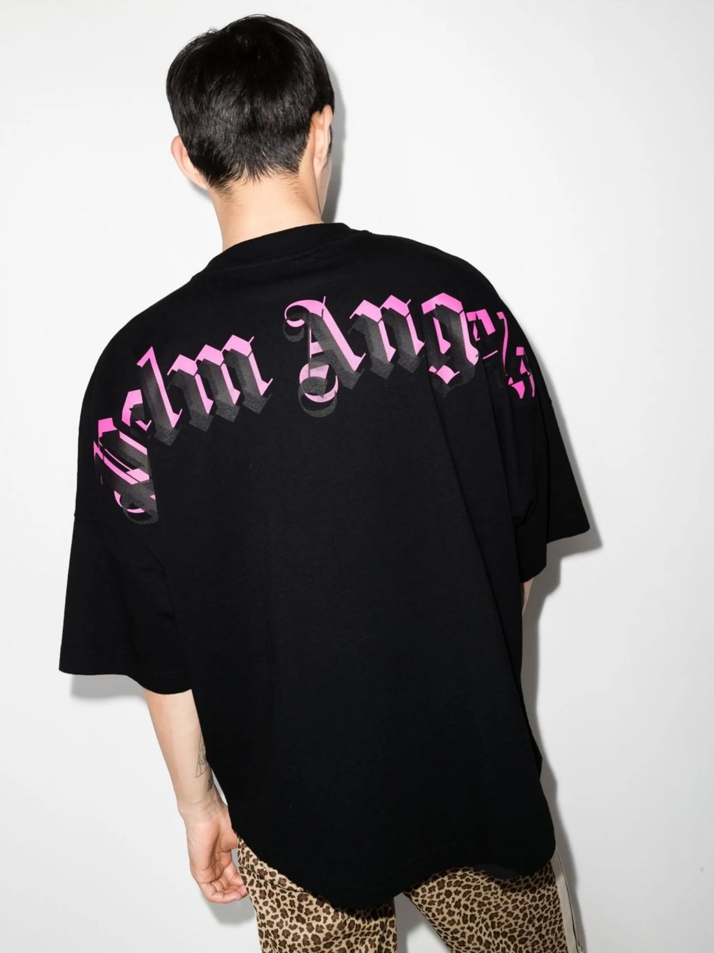 double logo oversized T-shirt