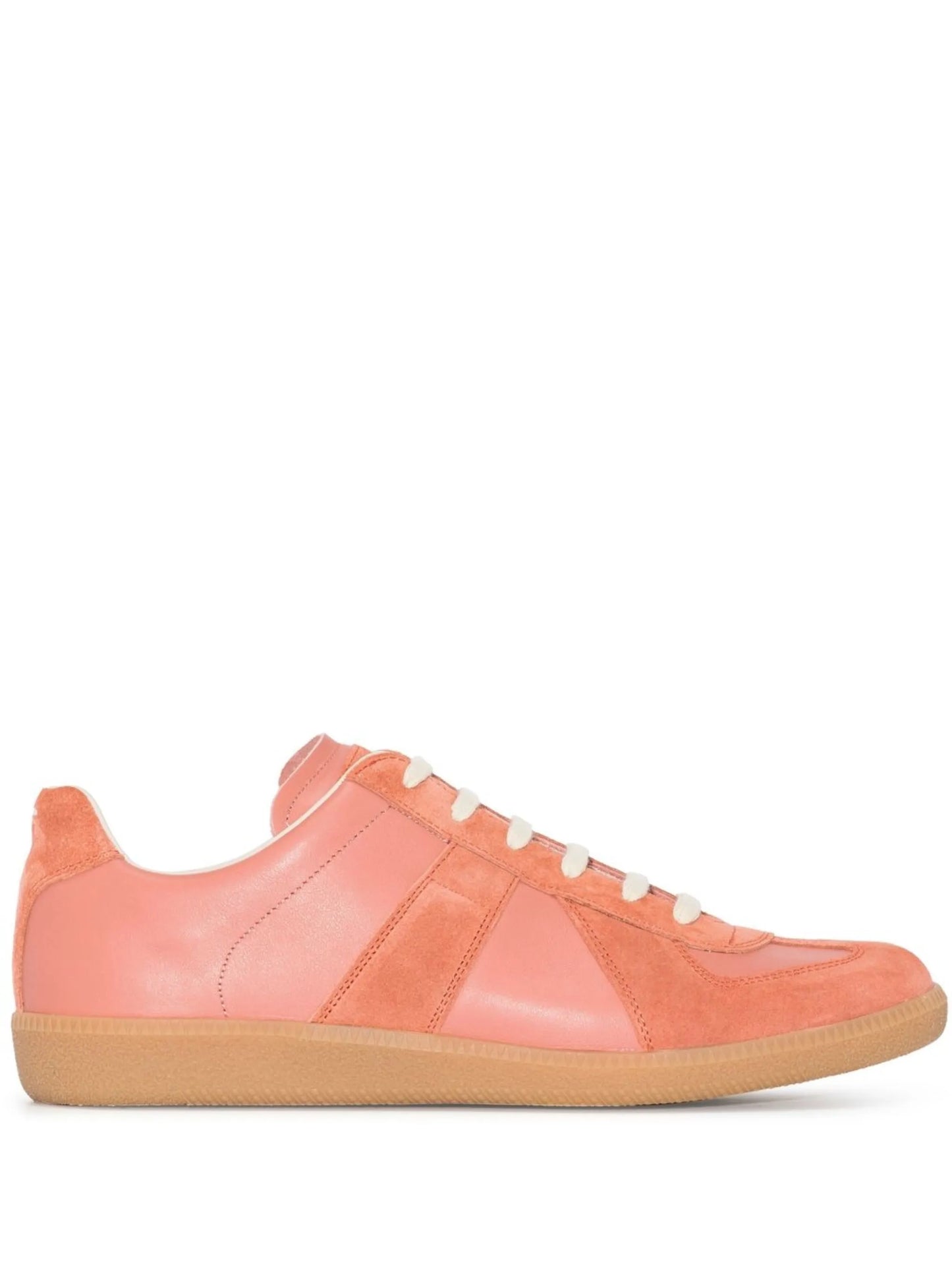 Replica low-top leather sneakers