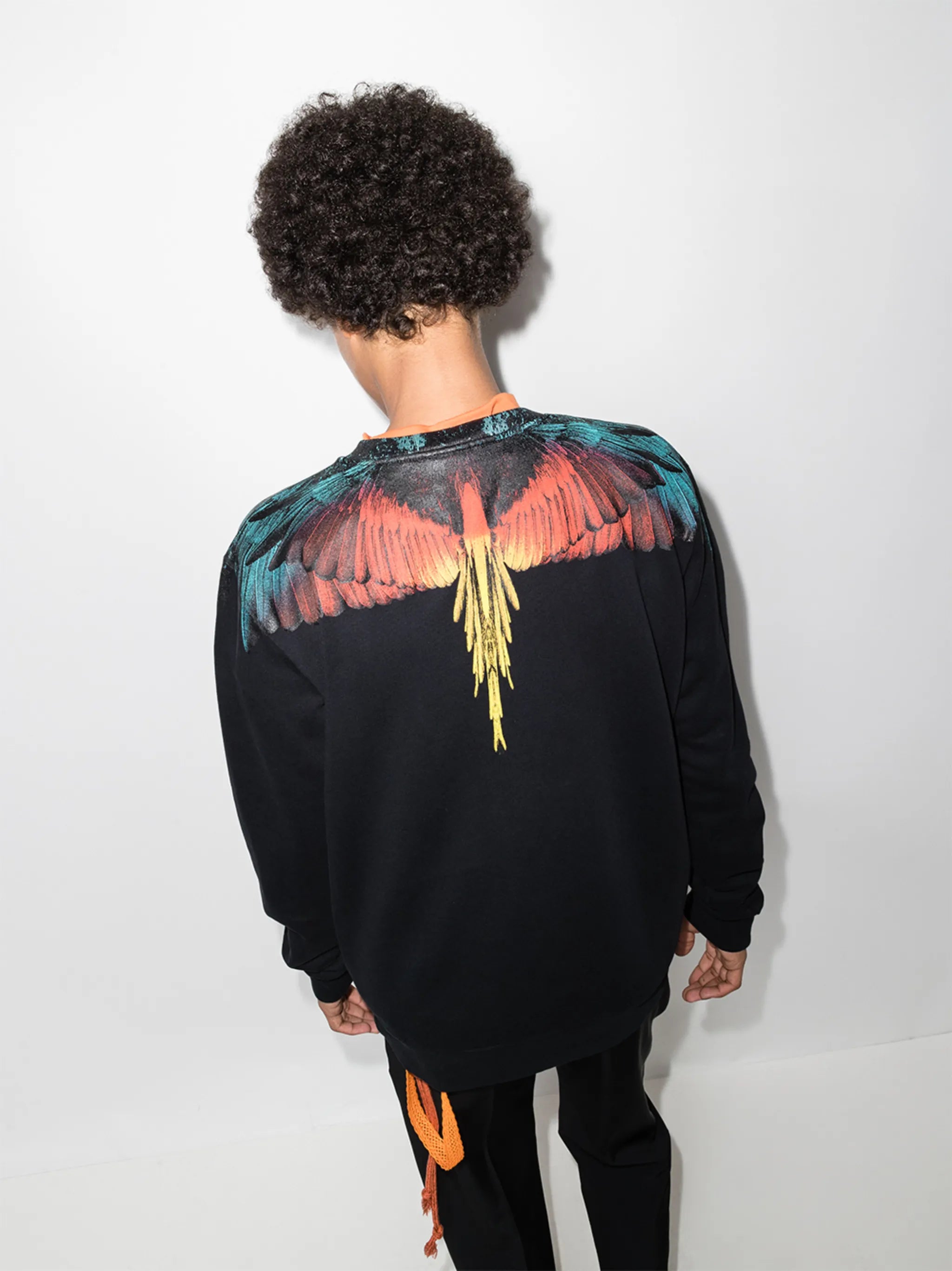 Wings crew neck sweatshirt