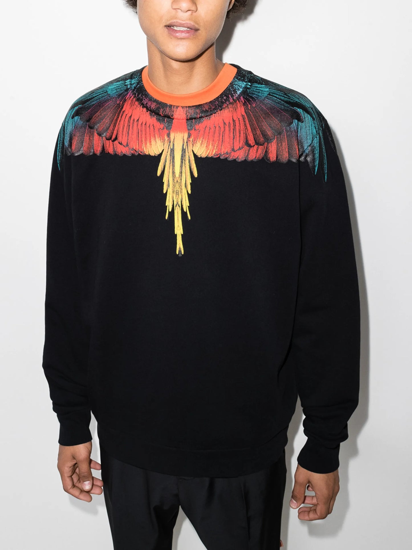 Wings crew neck sweatshirt