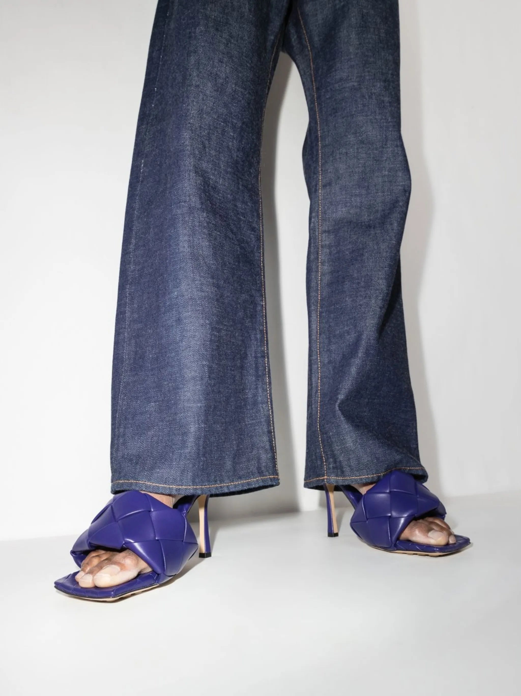 Lido 90mm woven sandals