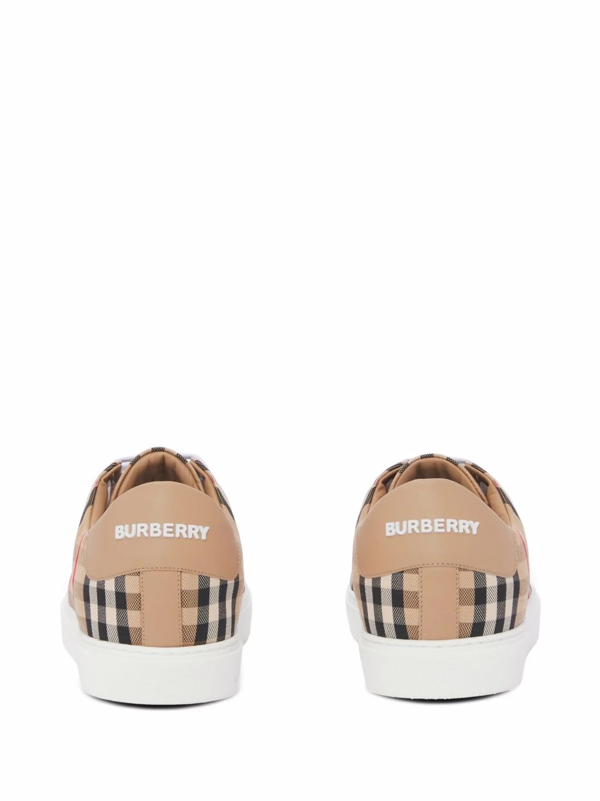 Vintage Check lace-up sneakers