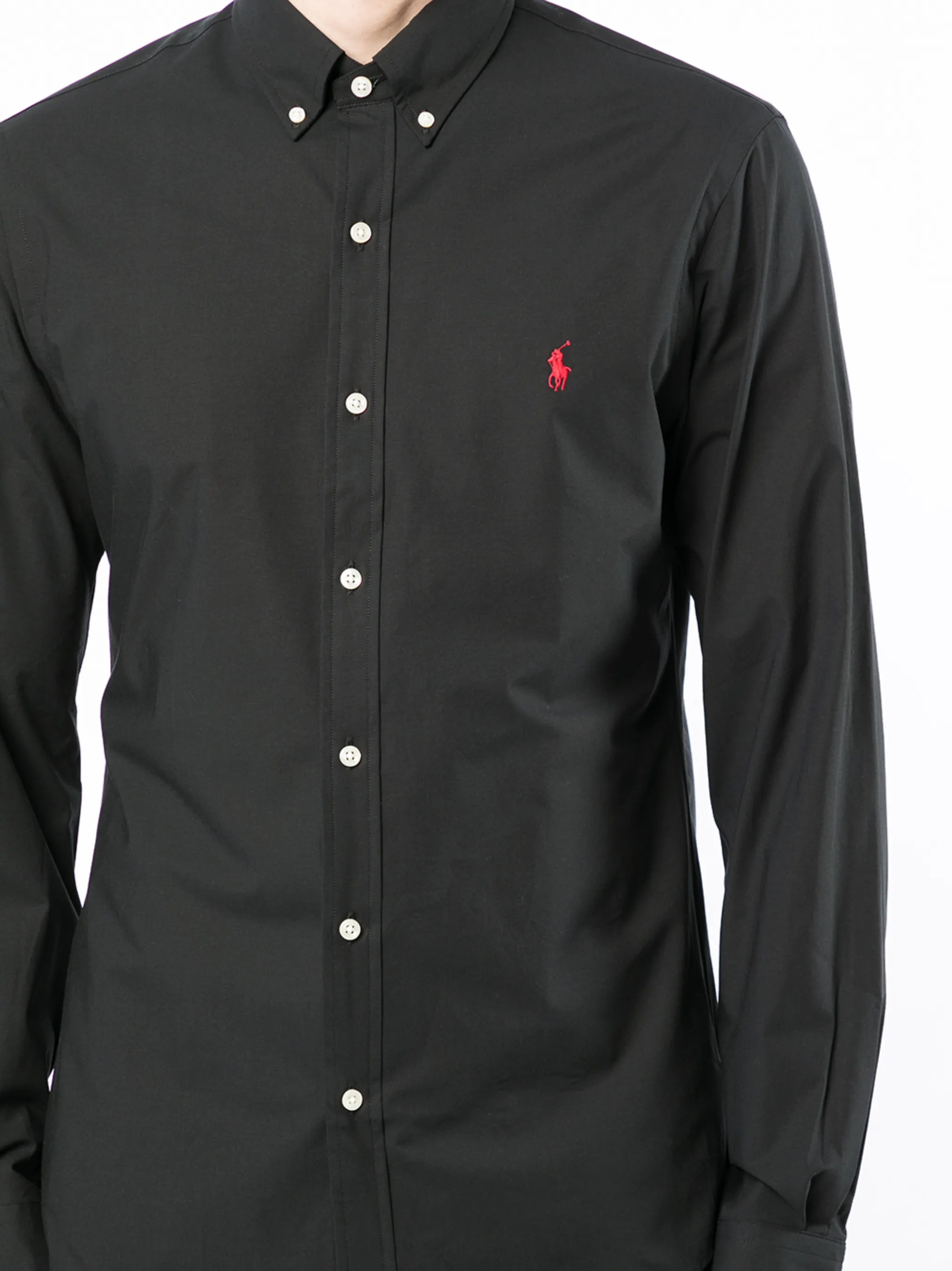 polo pony-embroidered shirt