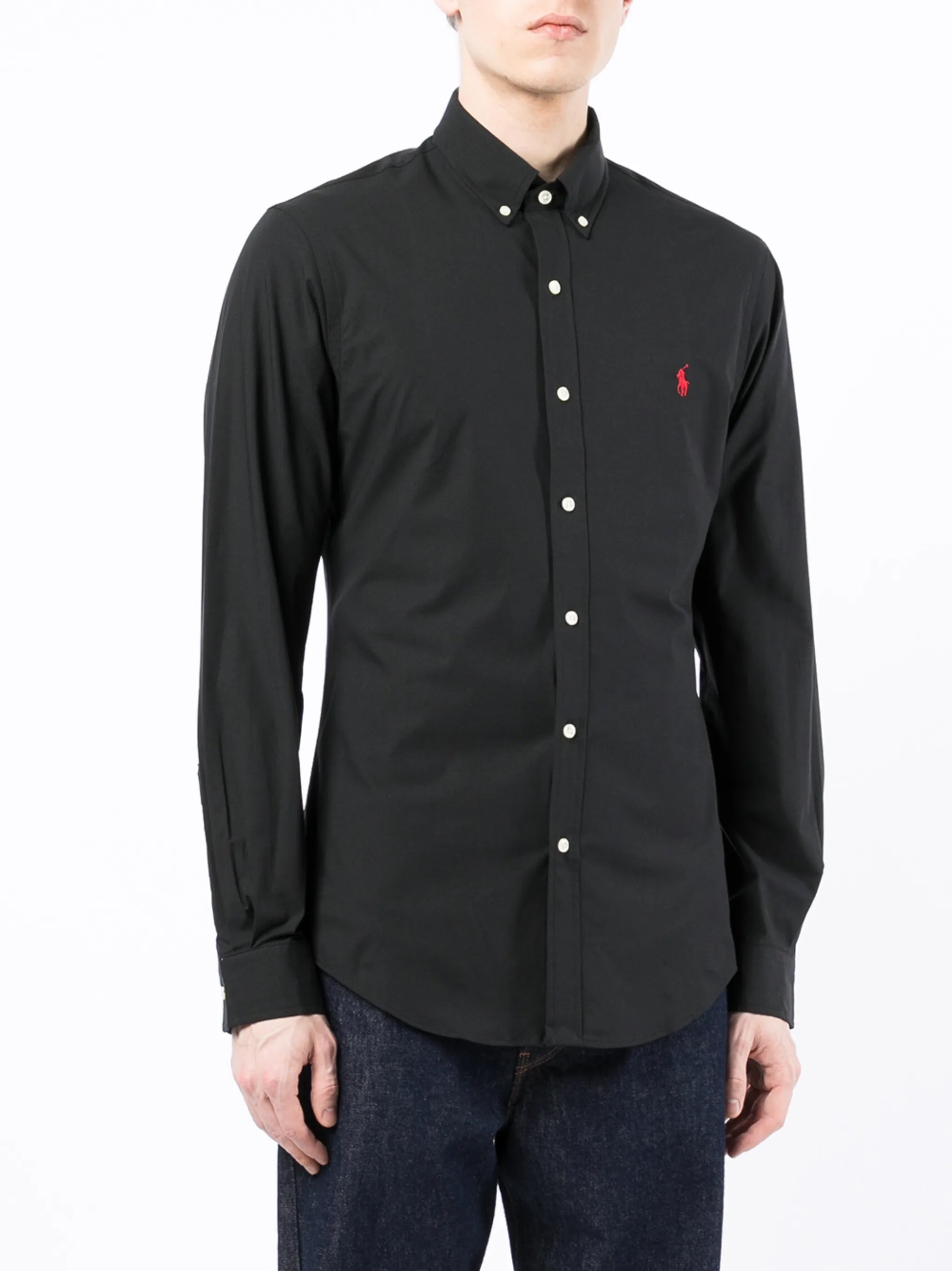polo pony-embroidered shirt