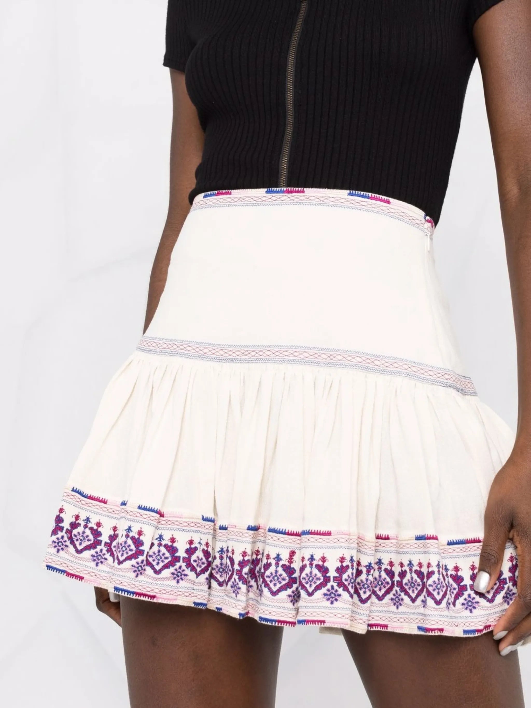 Tyruss embroidered skirt