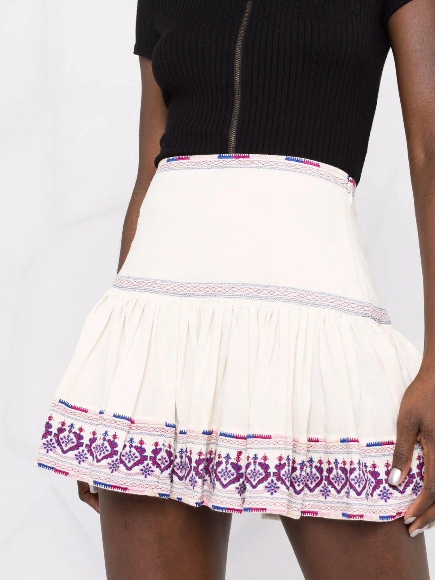 Tyruss embroidered skirt