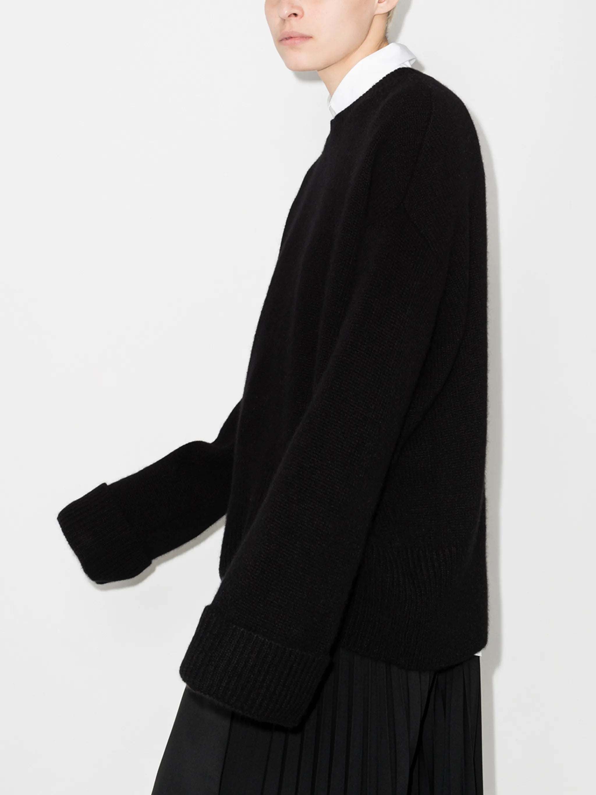 Knightsbridge flared sleeves jumper