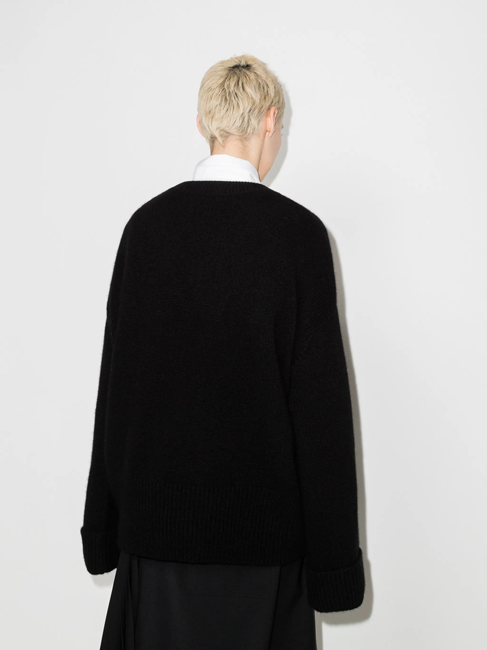 Knightsbridge flared sleeves jumper