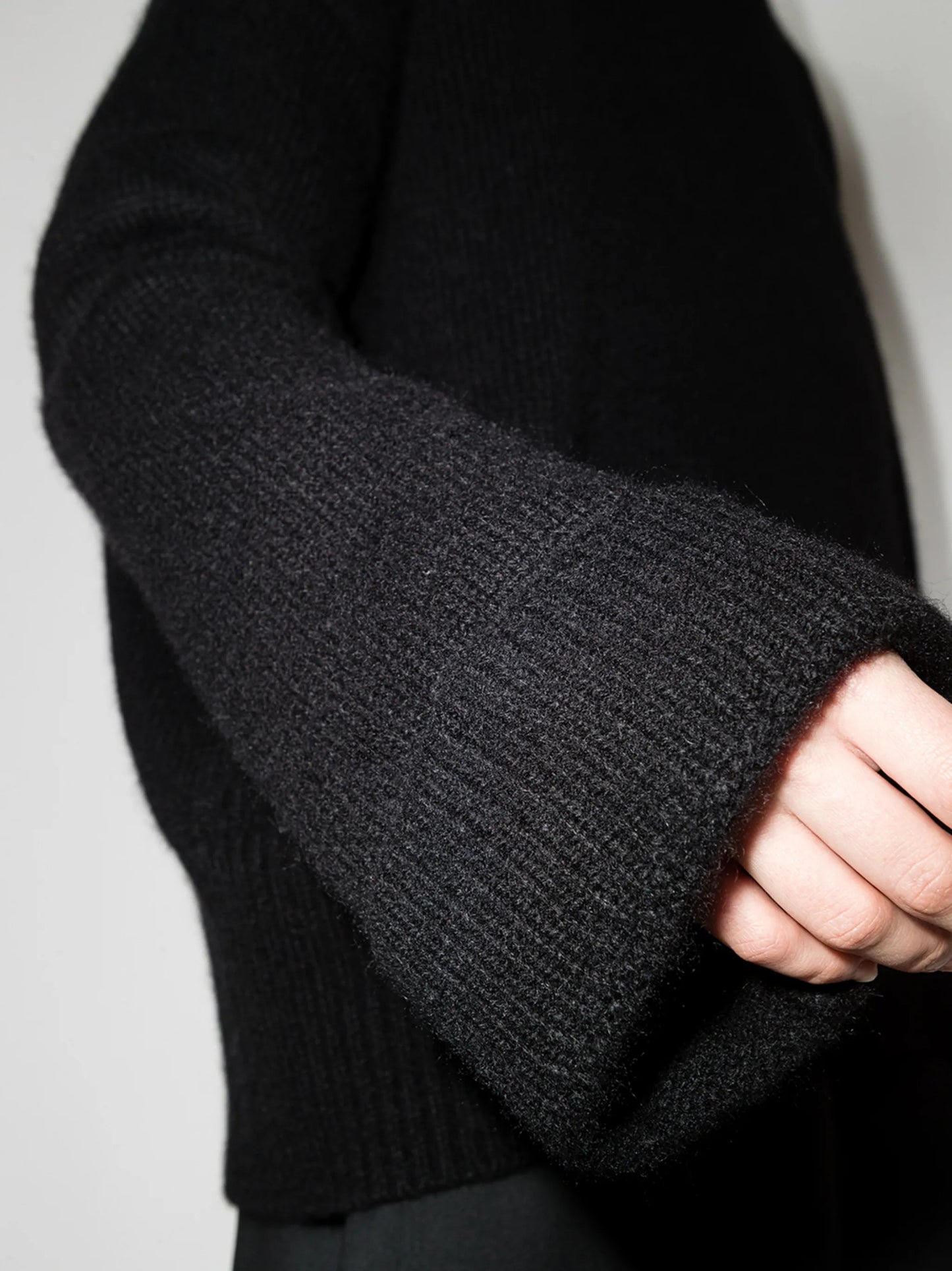 Knightsbridge flared sleeves jumper