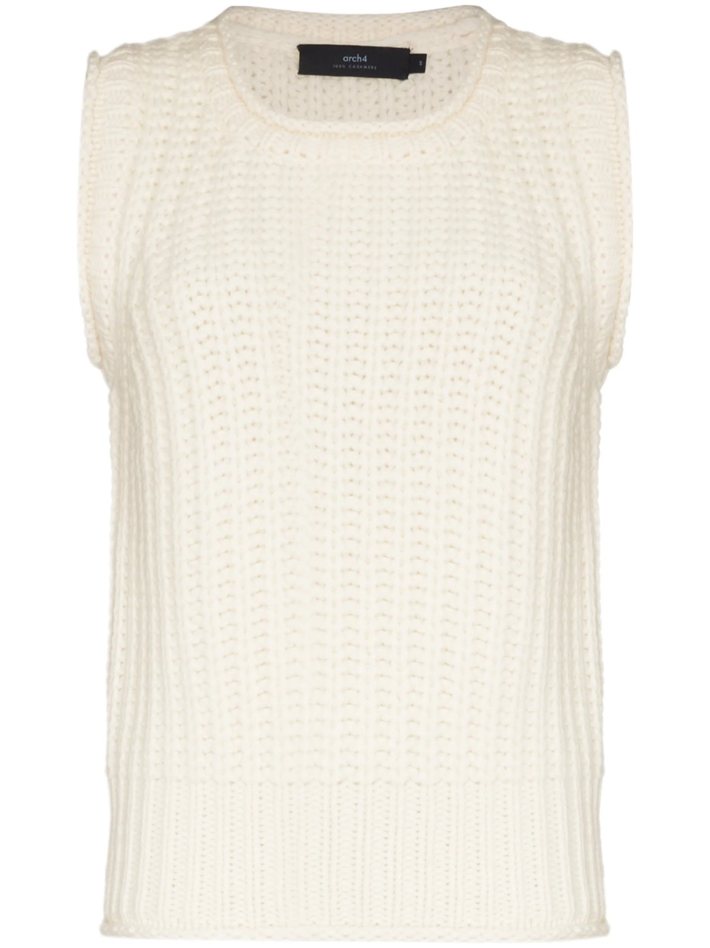 Vienna ribbed knitted vest