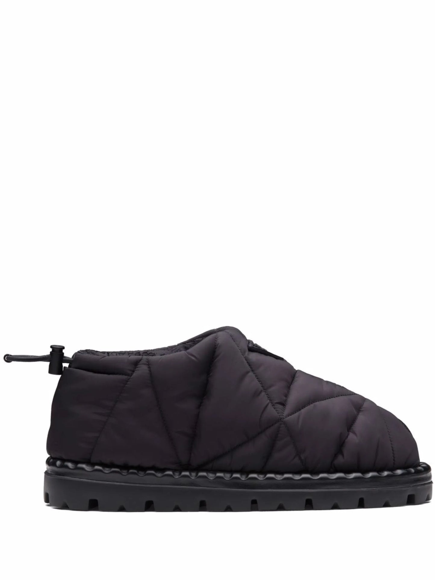 Blow padded slip-on shoes