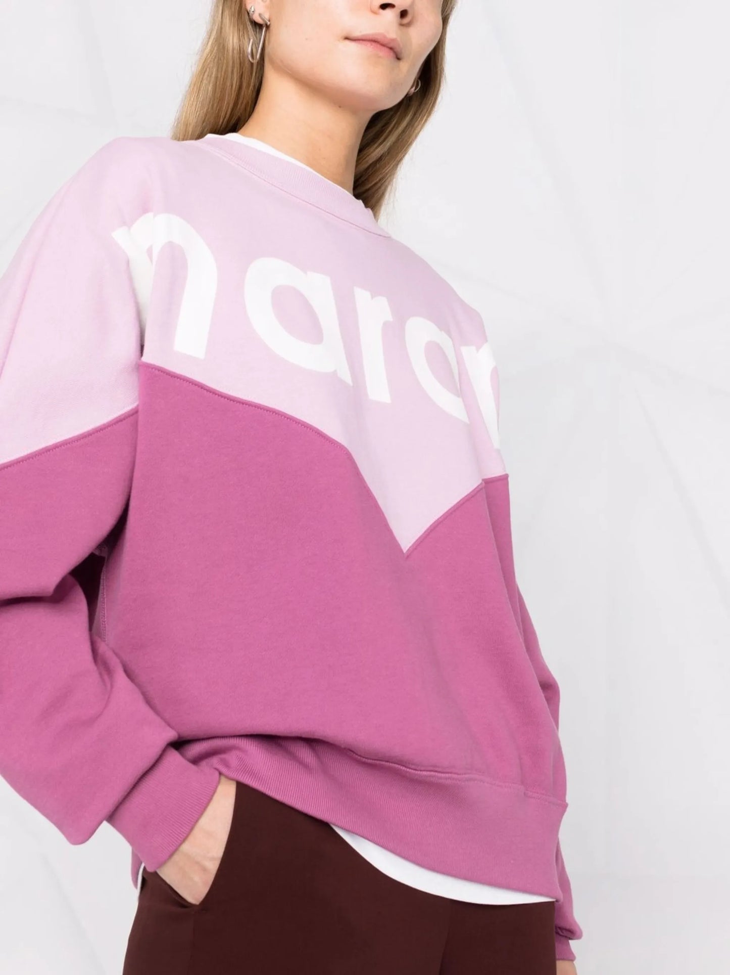 logo printed sweatshirt