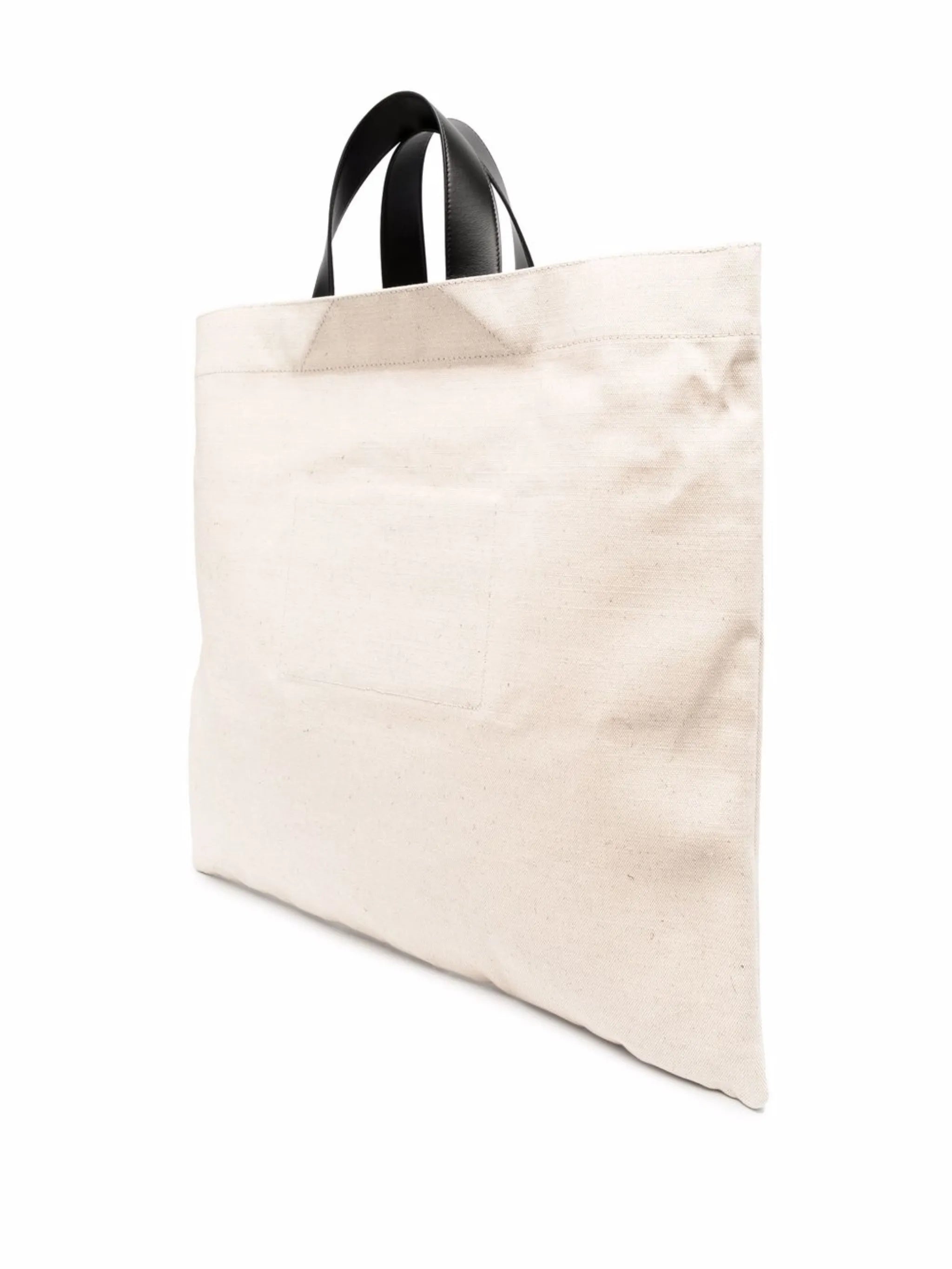 logo print tote bag