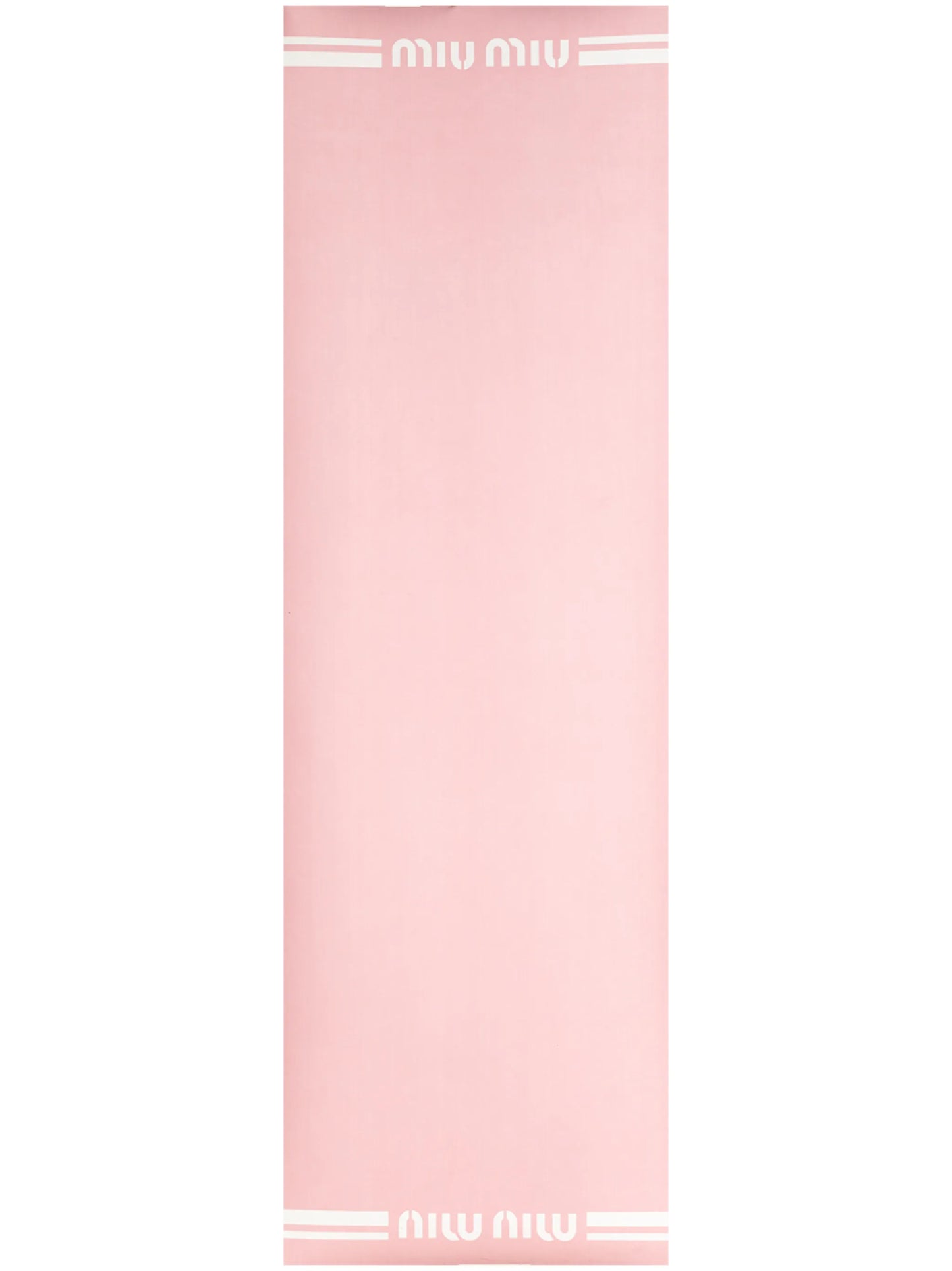 logo-print yoga mat