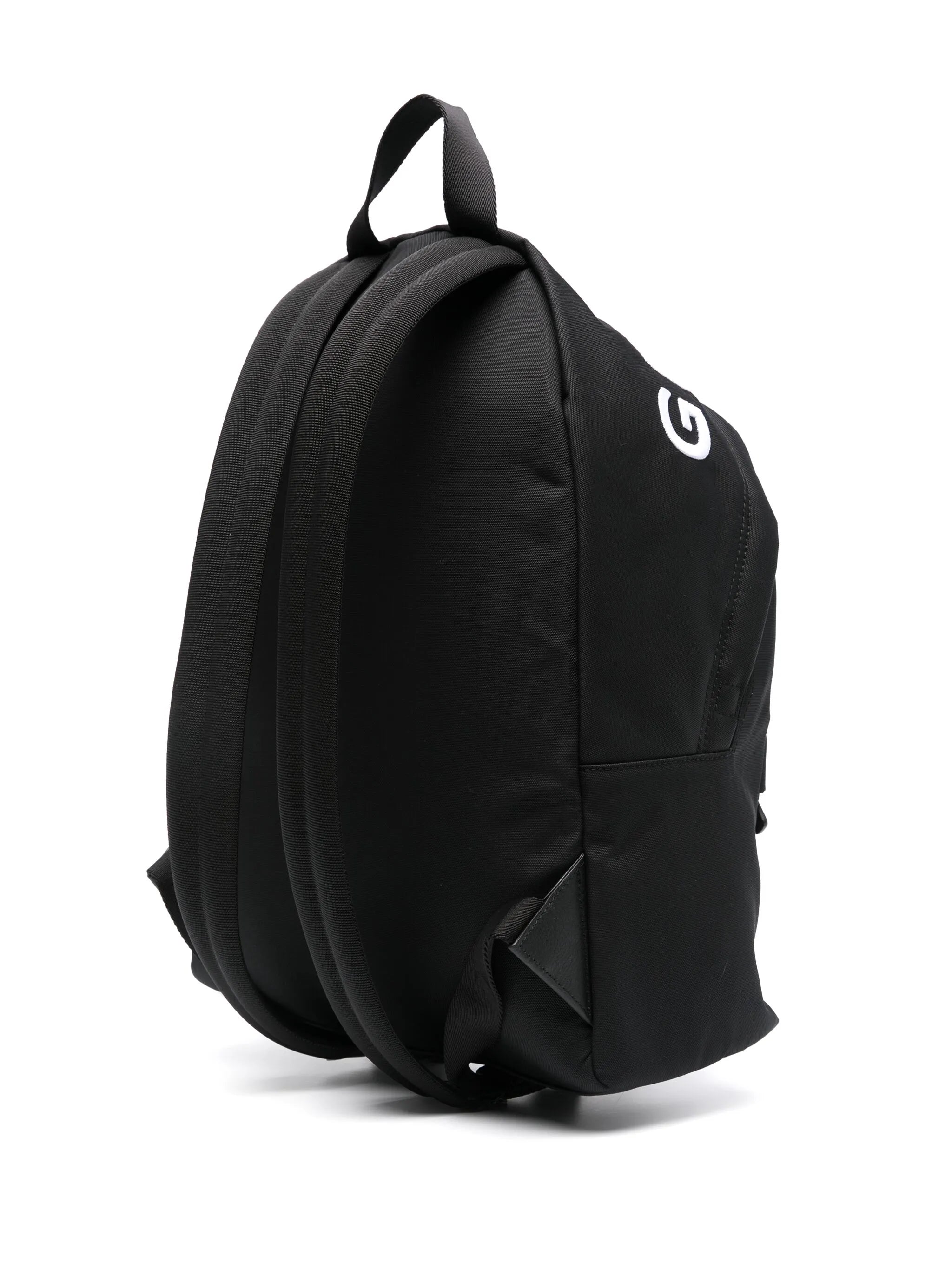 embroidered-logo backpack