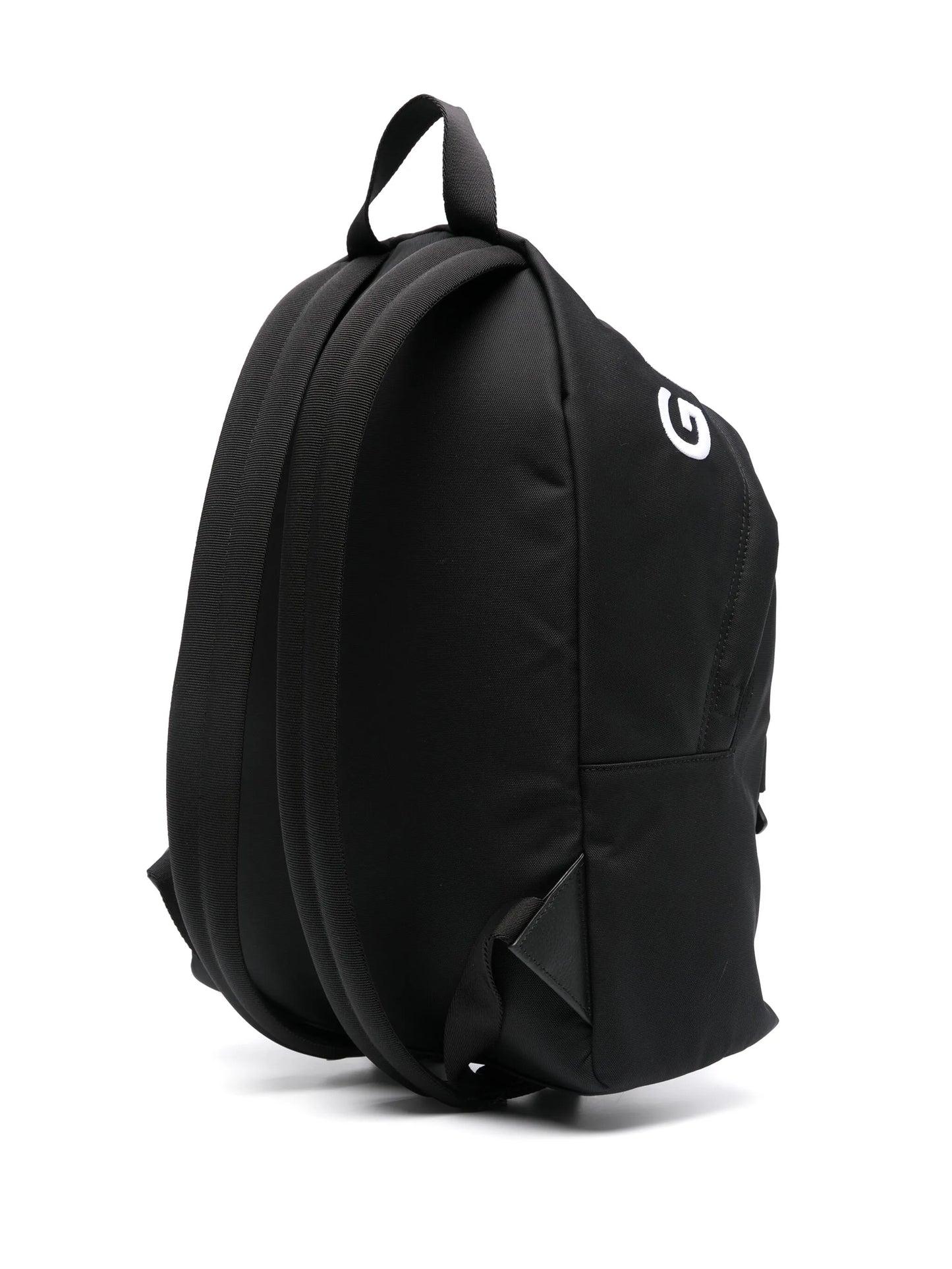 embroidered-logo backpack