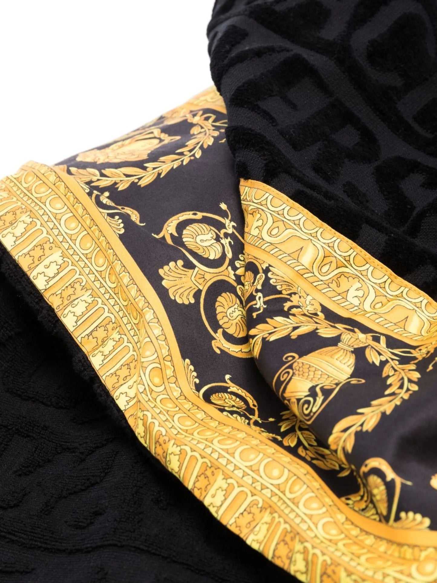Barocco-border beach towel