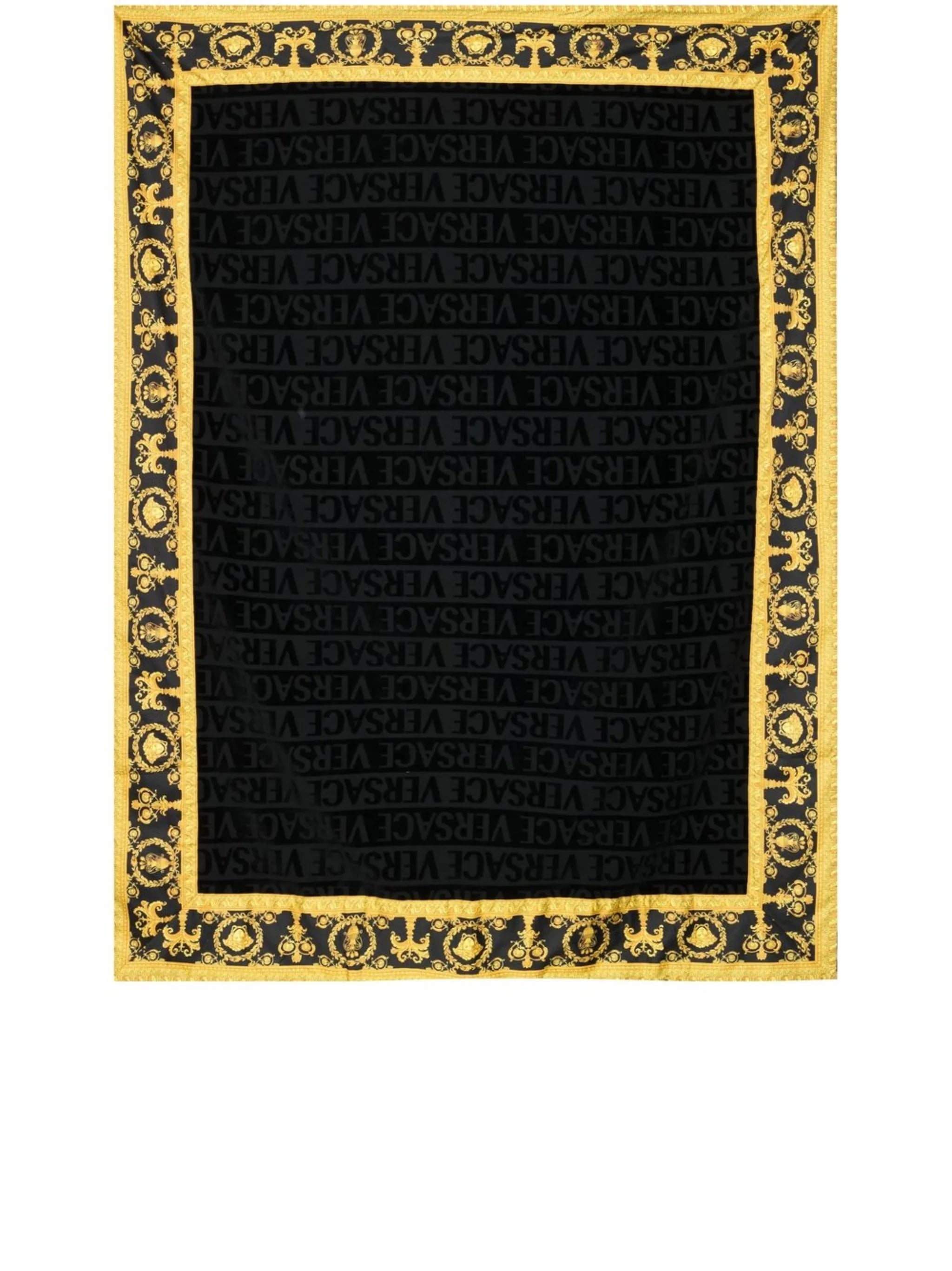 Barocco-border beach towel