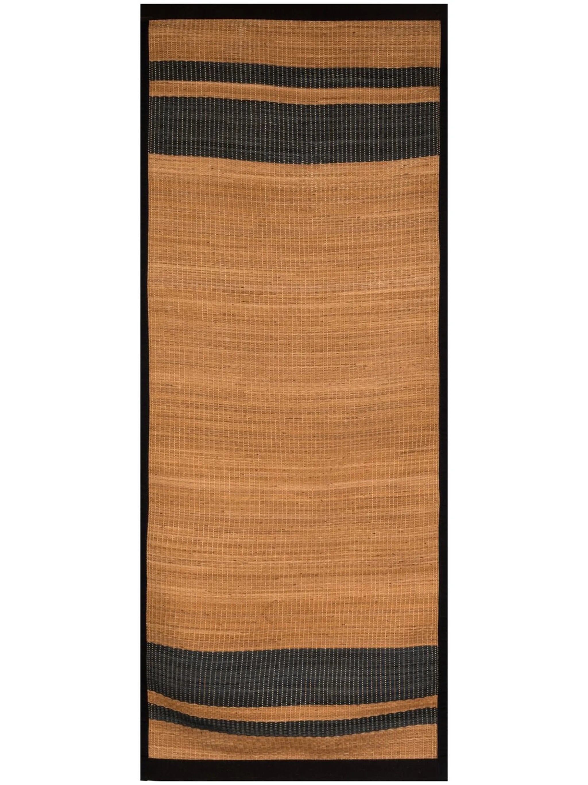 woven leather beach mat