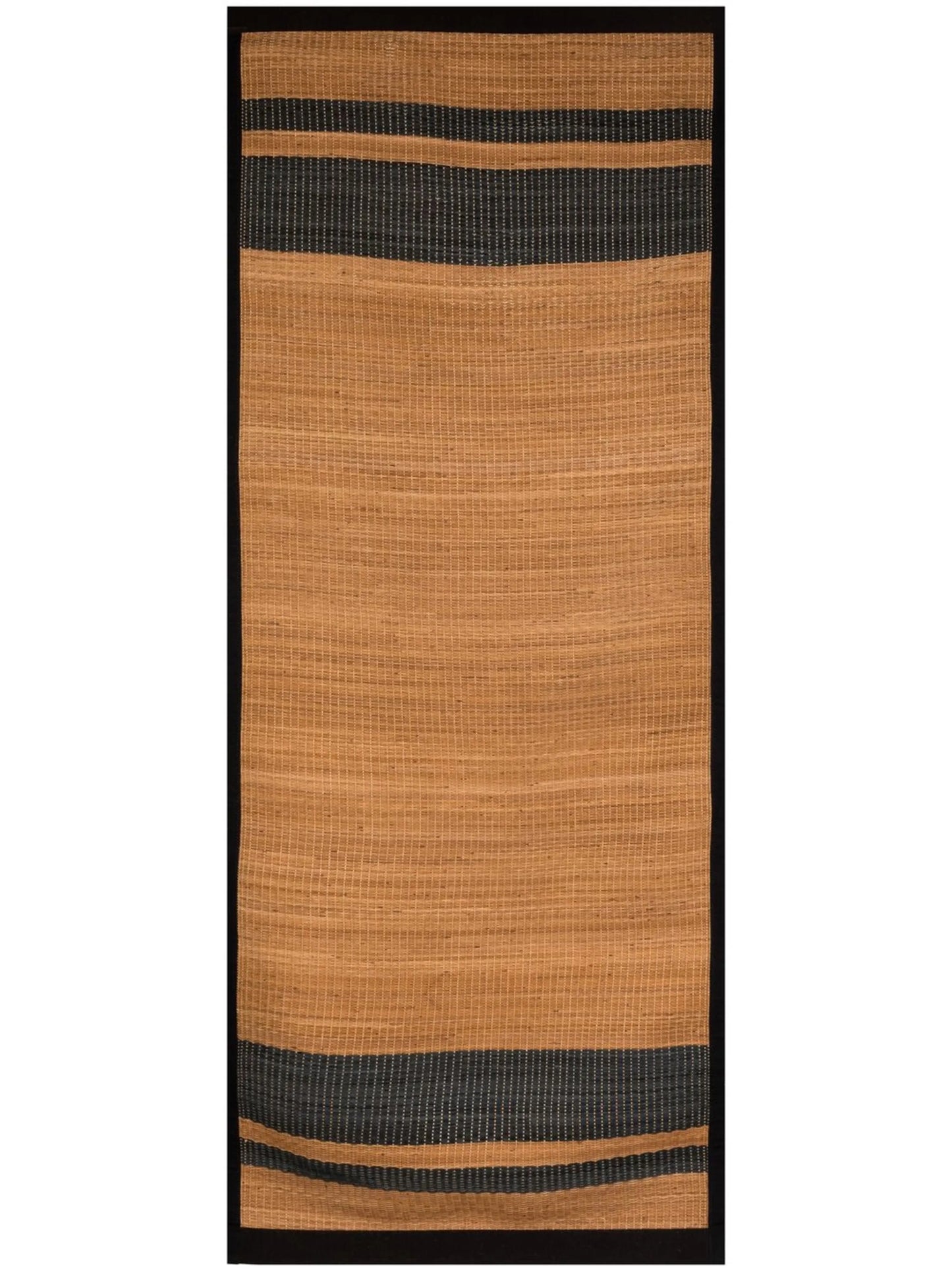 woven leather beach mat