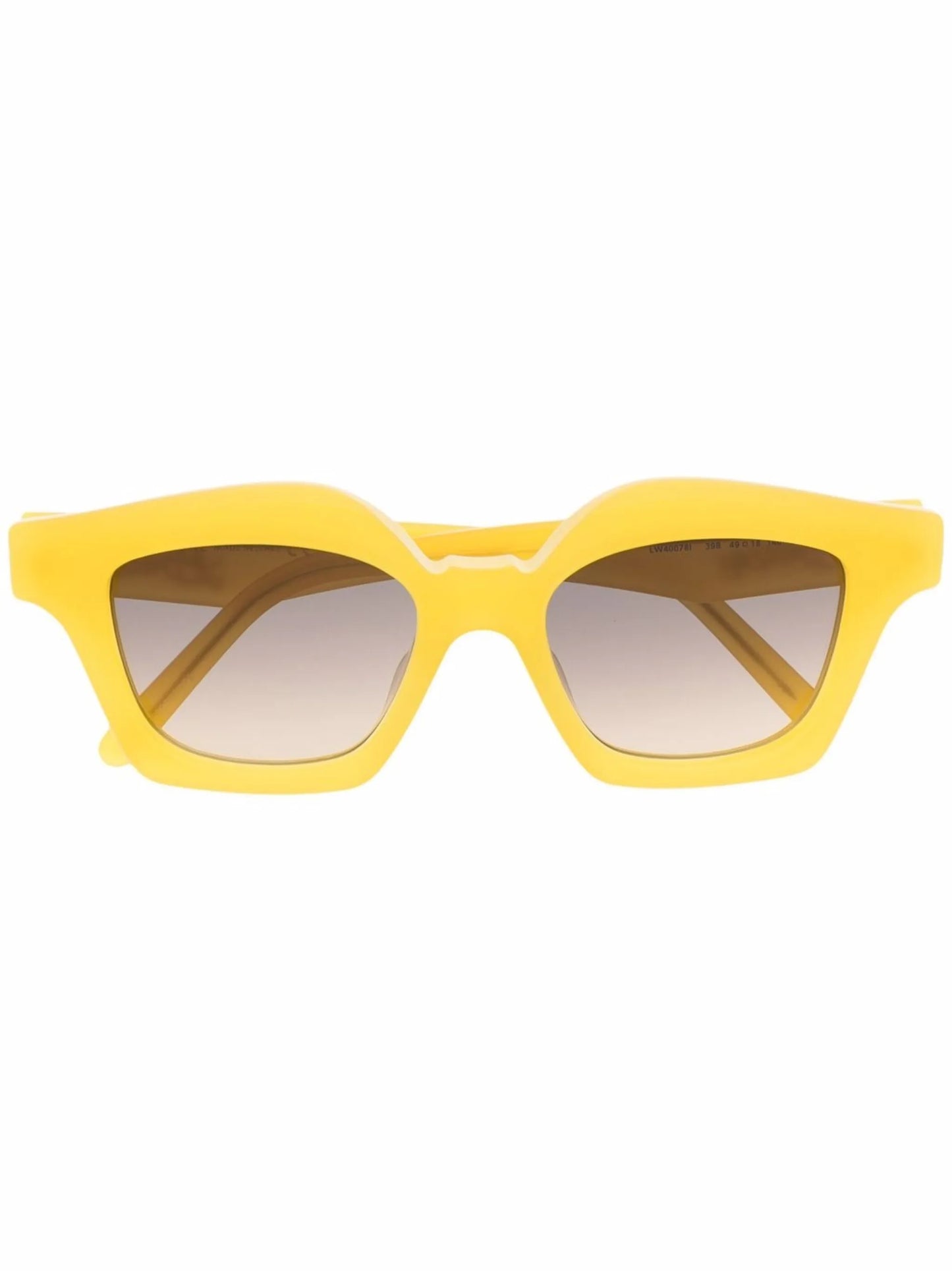 oversize-frame sunglasses