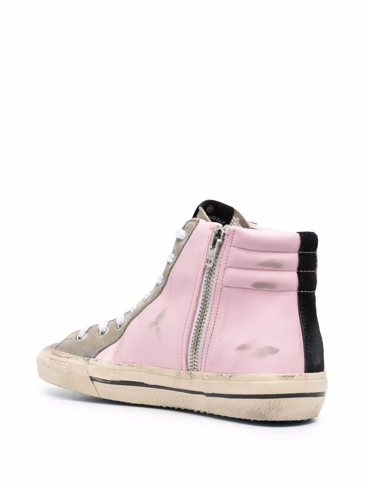 Slide high-top sneakers