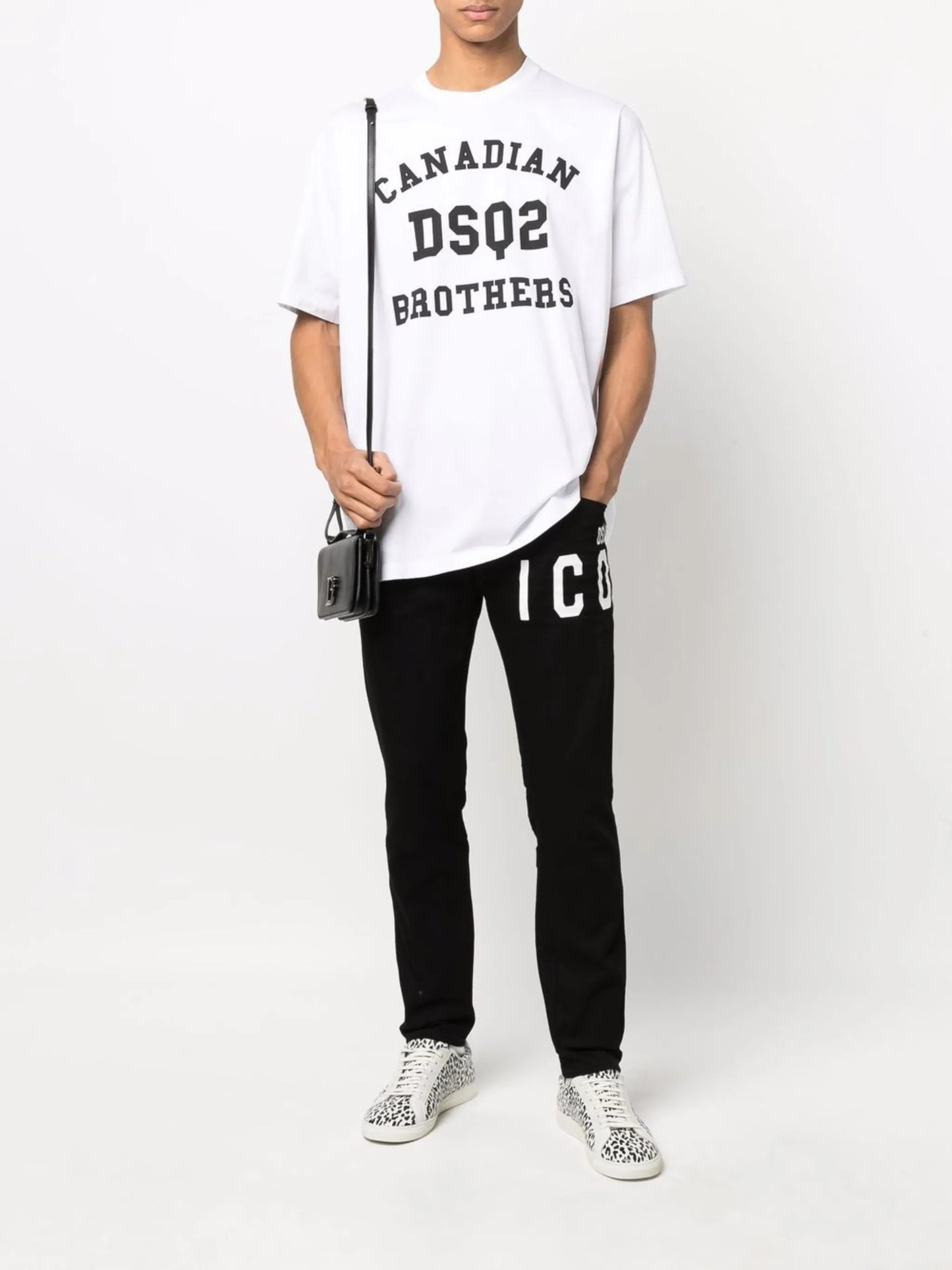 logo-print track pants