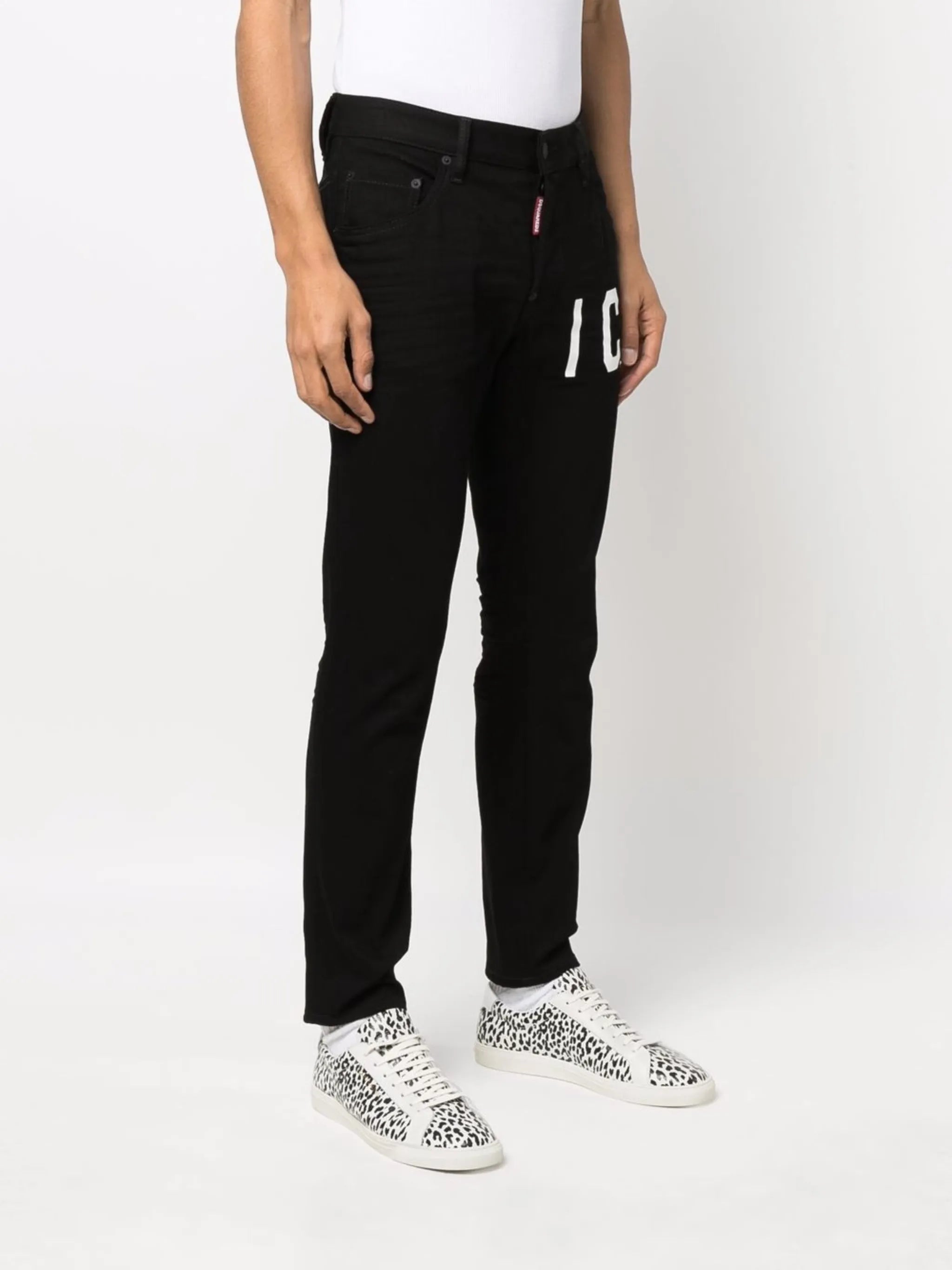 logo-print track pants