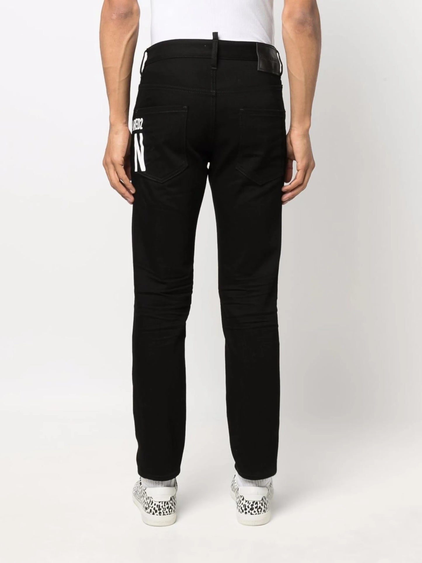 logo-print track pants