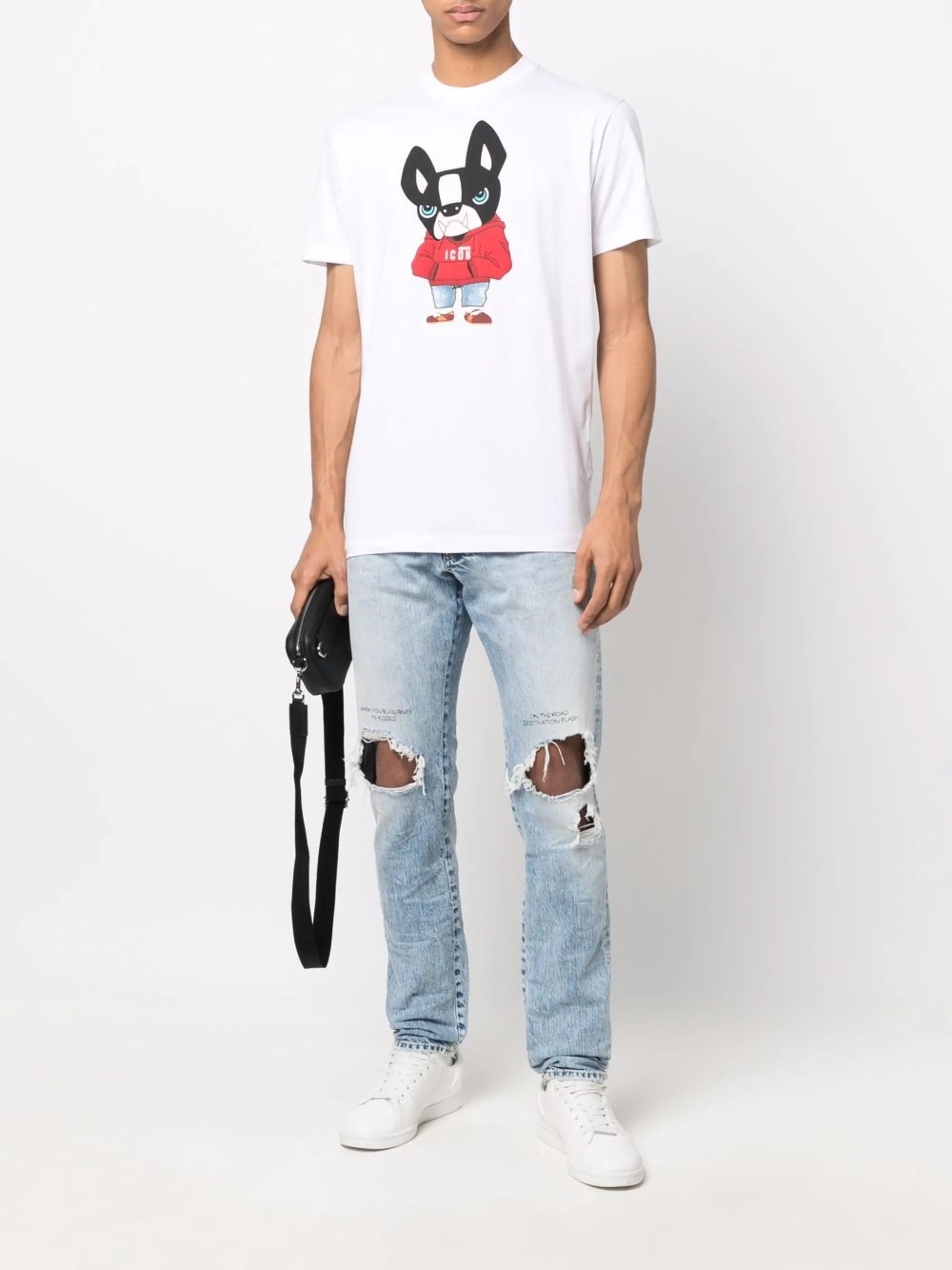 graphic-print T-shirt
