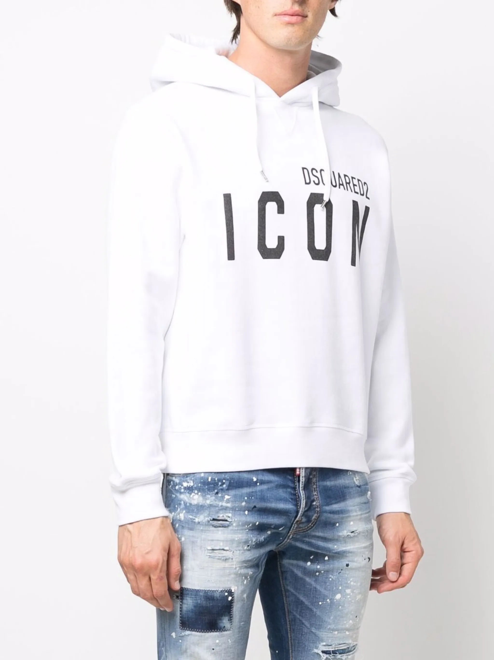 logo-print hoodie