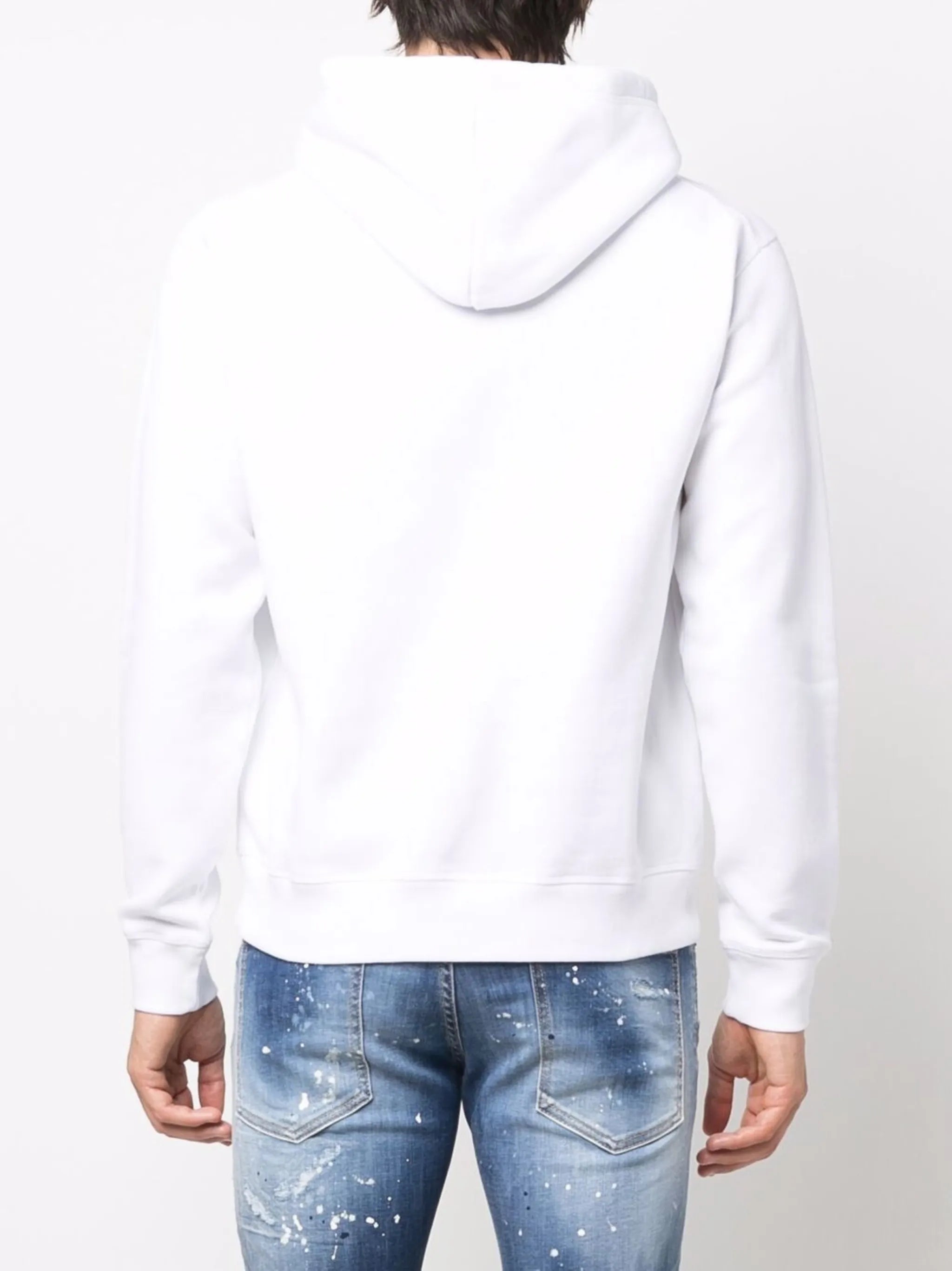 logo-print hoodie