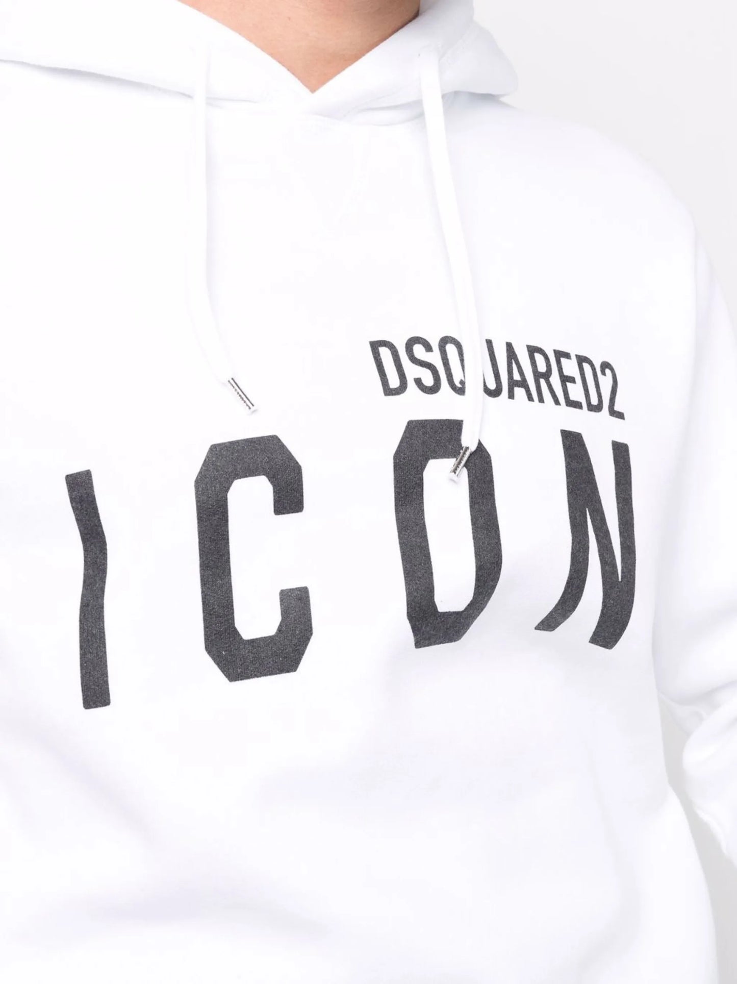 logo-print hoodie