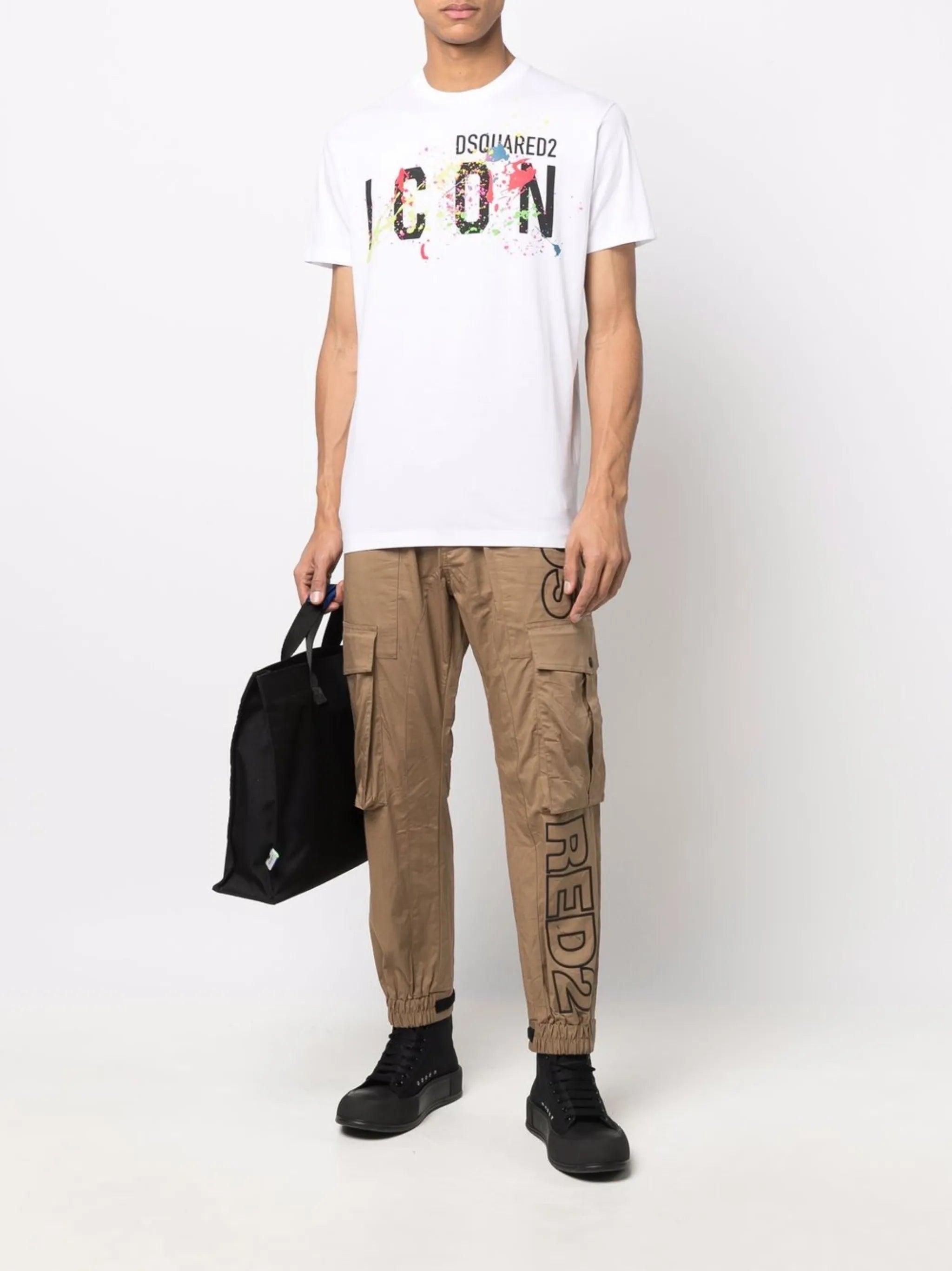 icon logo-print T-shirt
