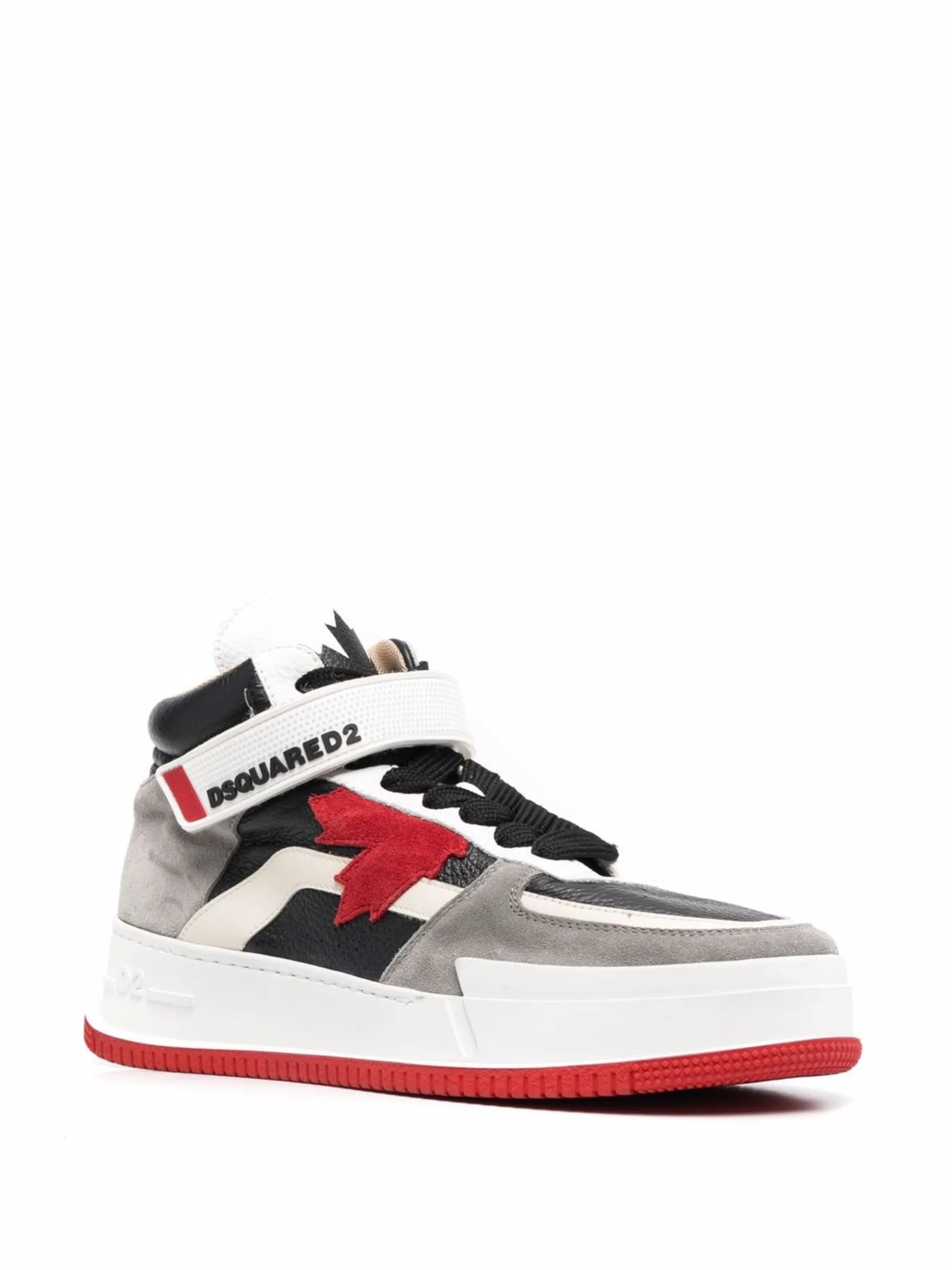 logo-print lace-up sneakers