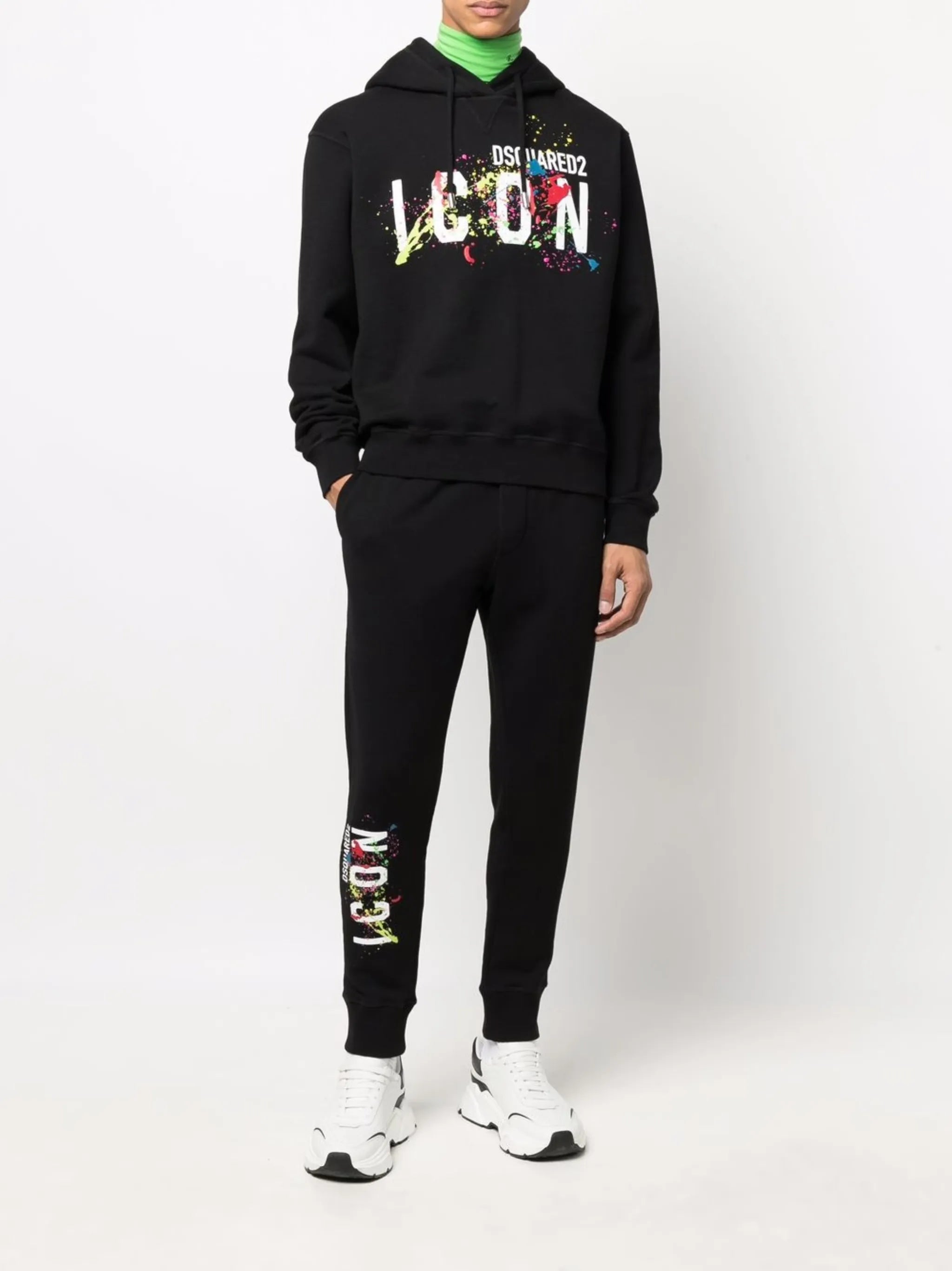 logo-print hoodie