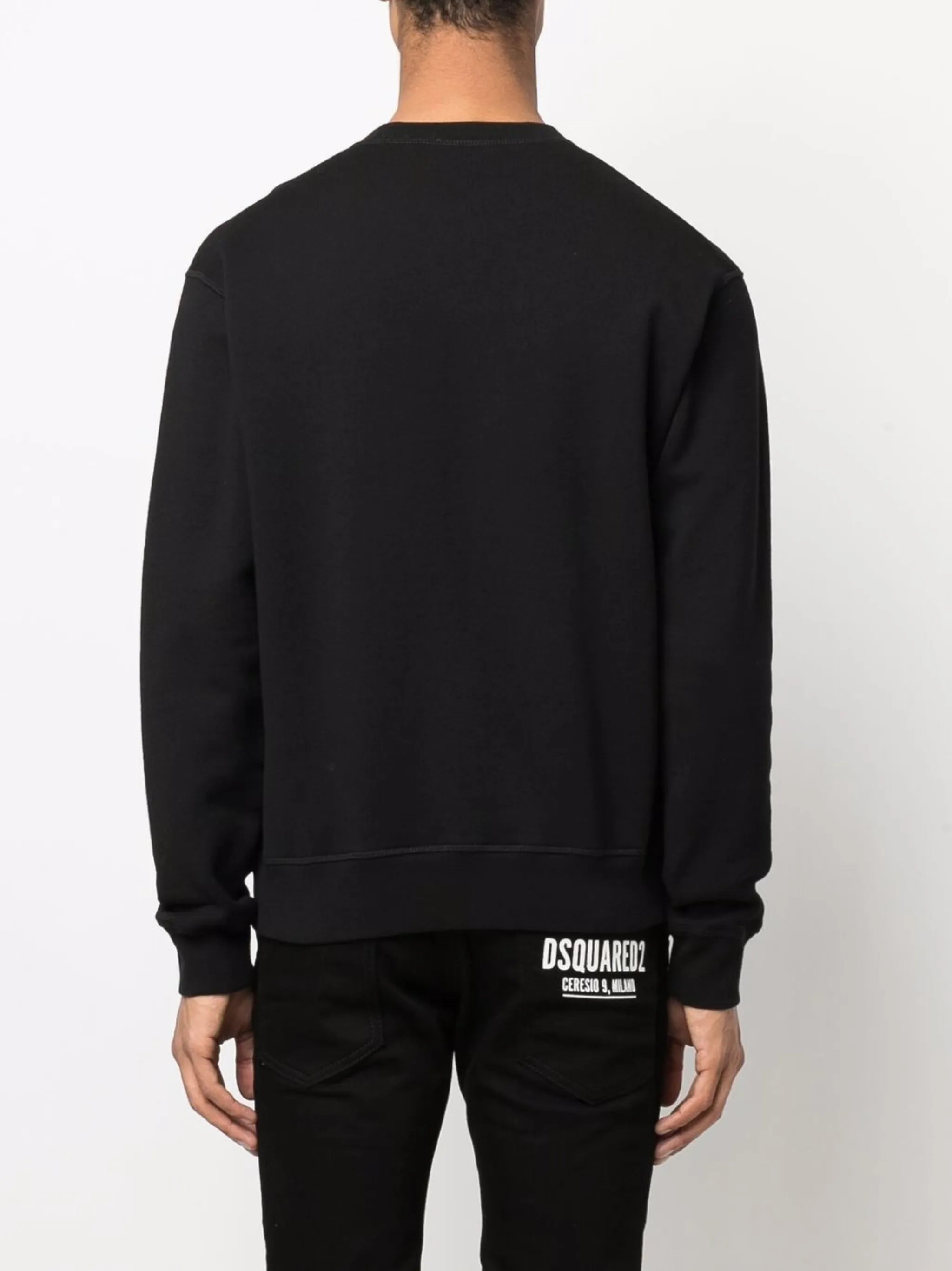 logo-print cotton sweatshirt