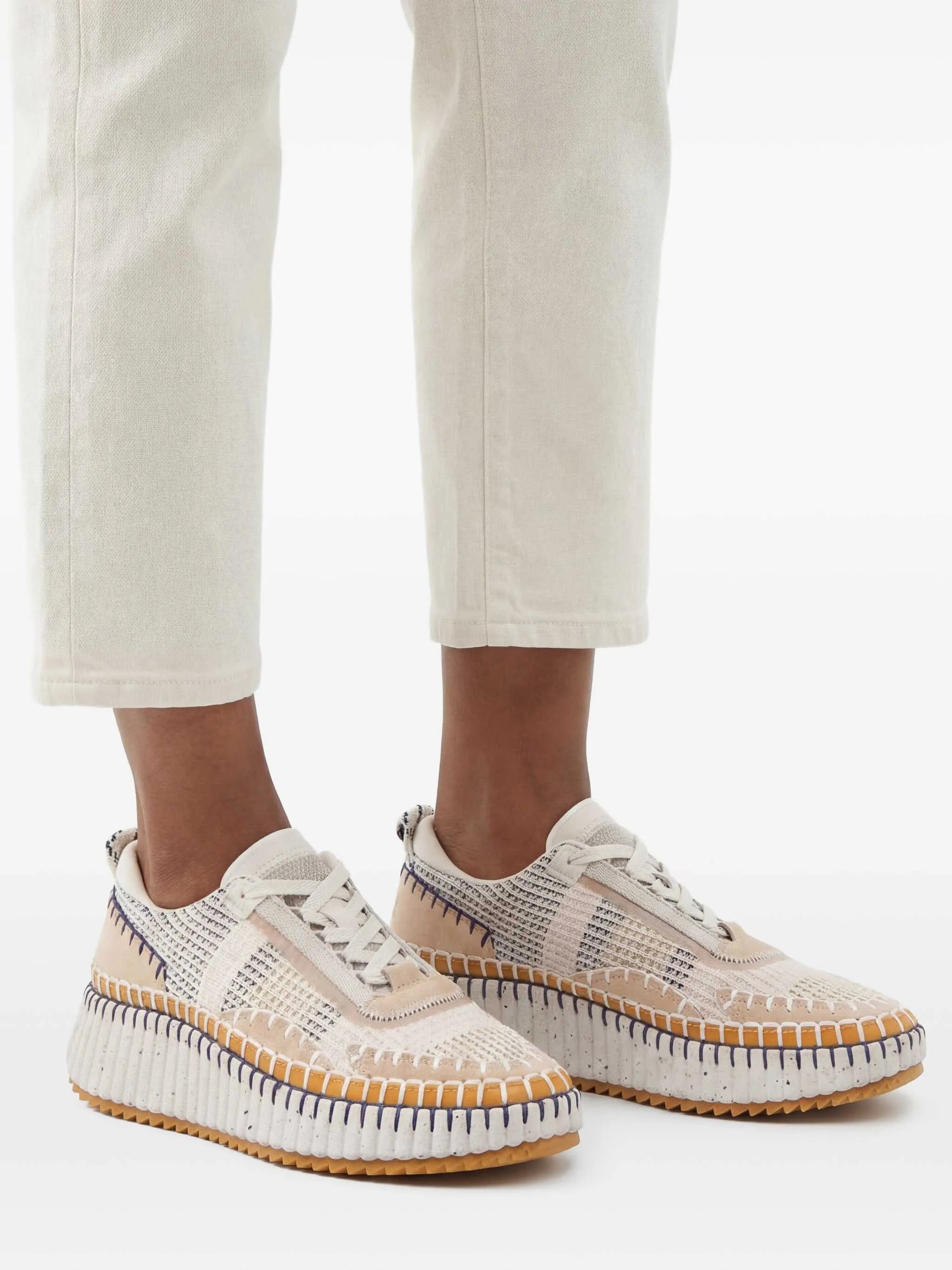 Nama lace-up sneakers