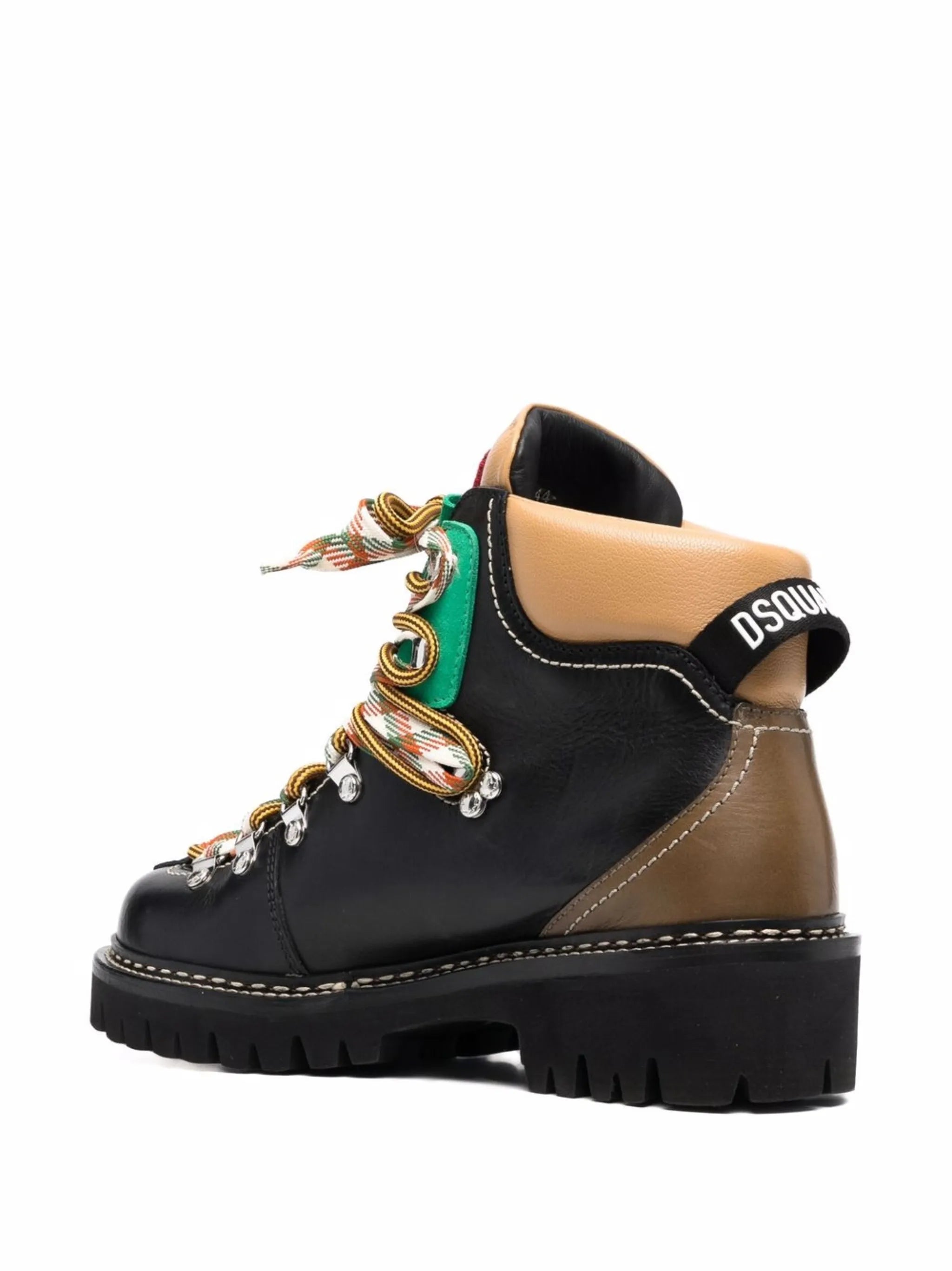 hiker style leather boots