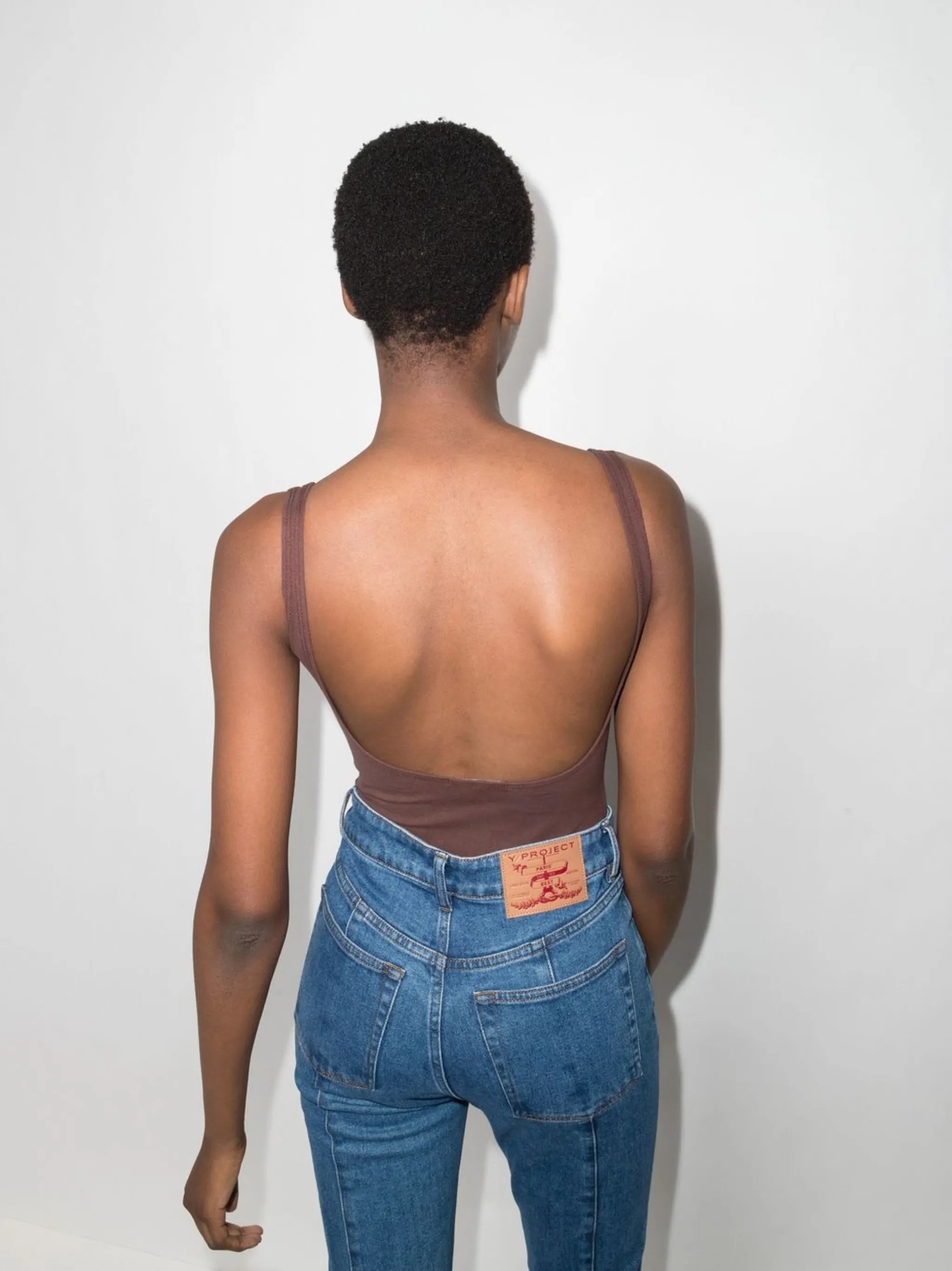 Corazon sweetheart-neck bodysuit