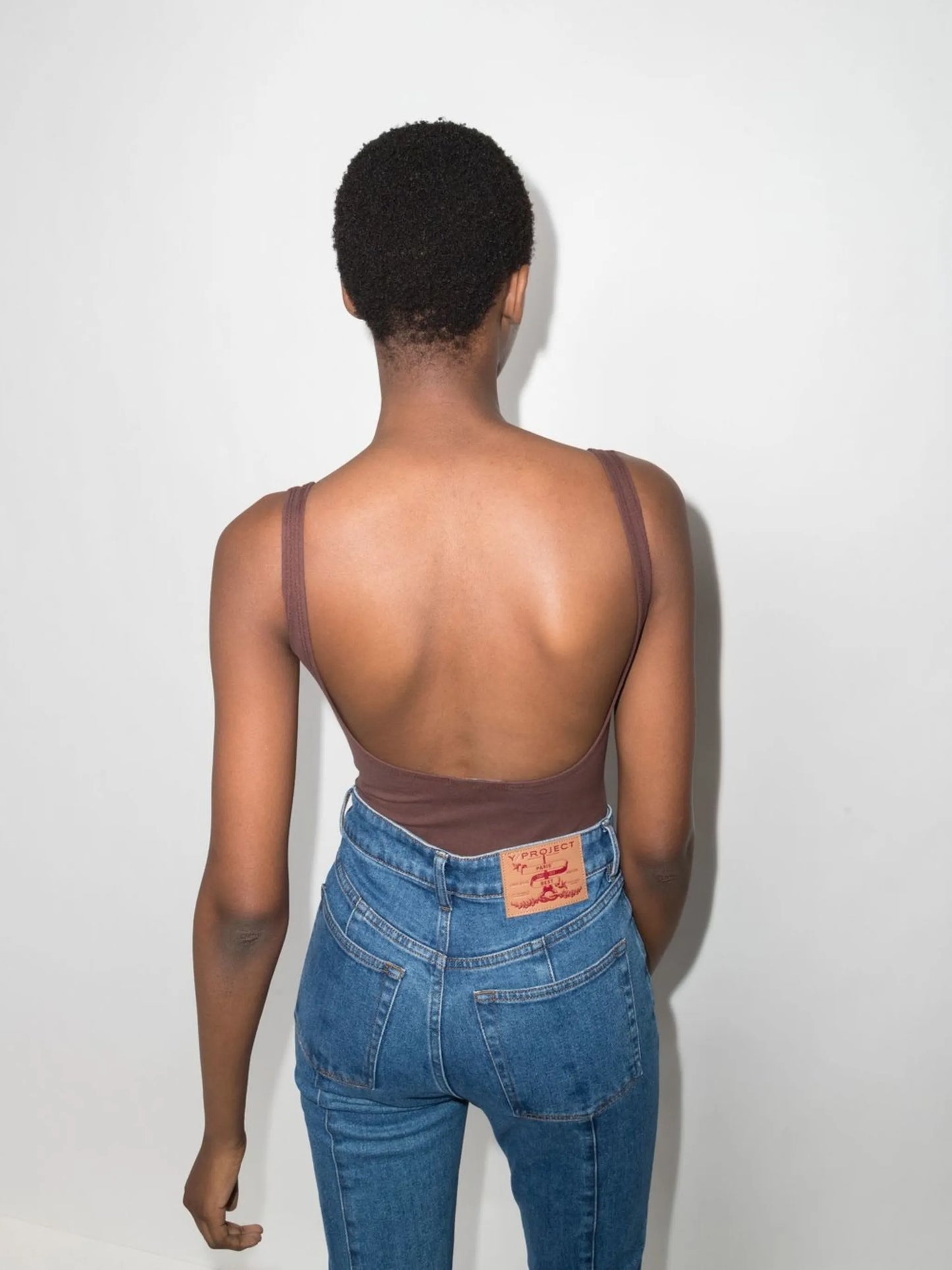 Corazon sweetheart-neck bodysuit