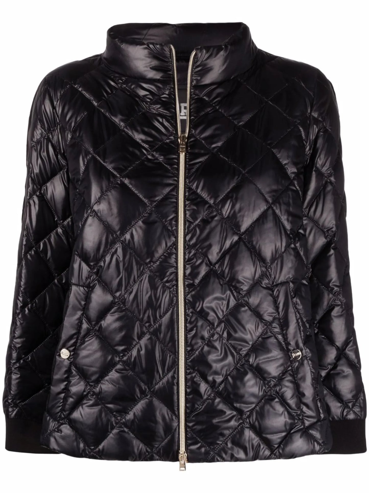 Ultralight diamond-quilted jacket
