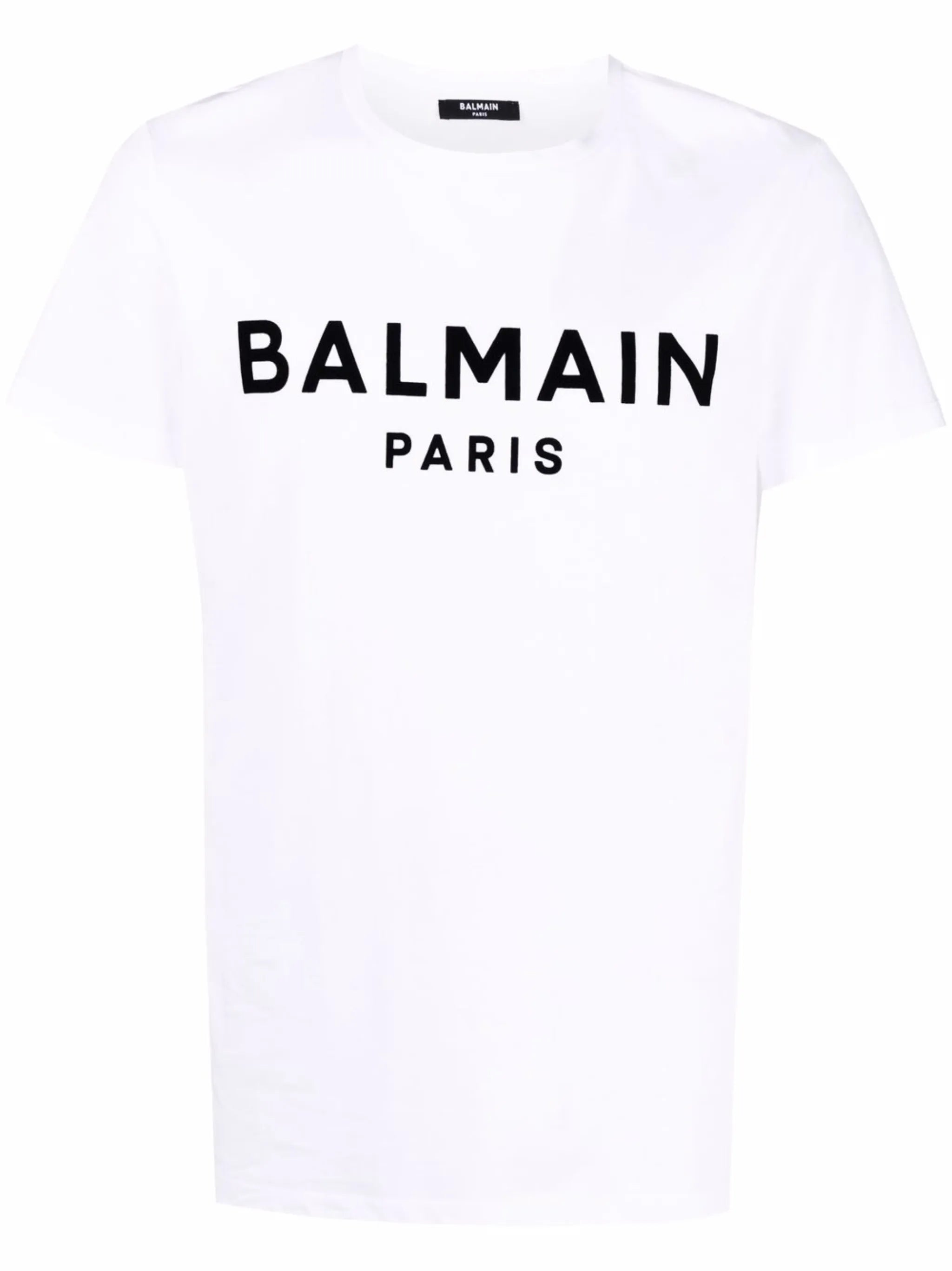 flocked-logo T-shirt