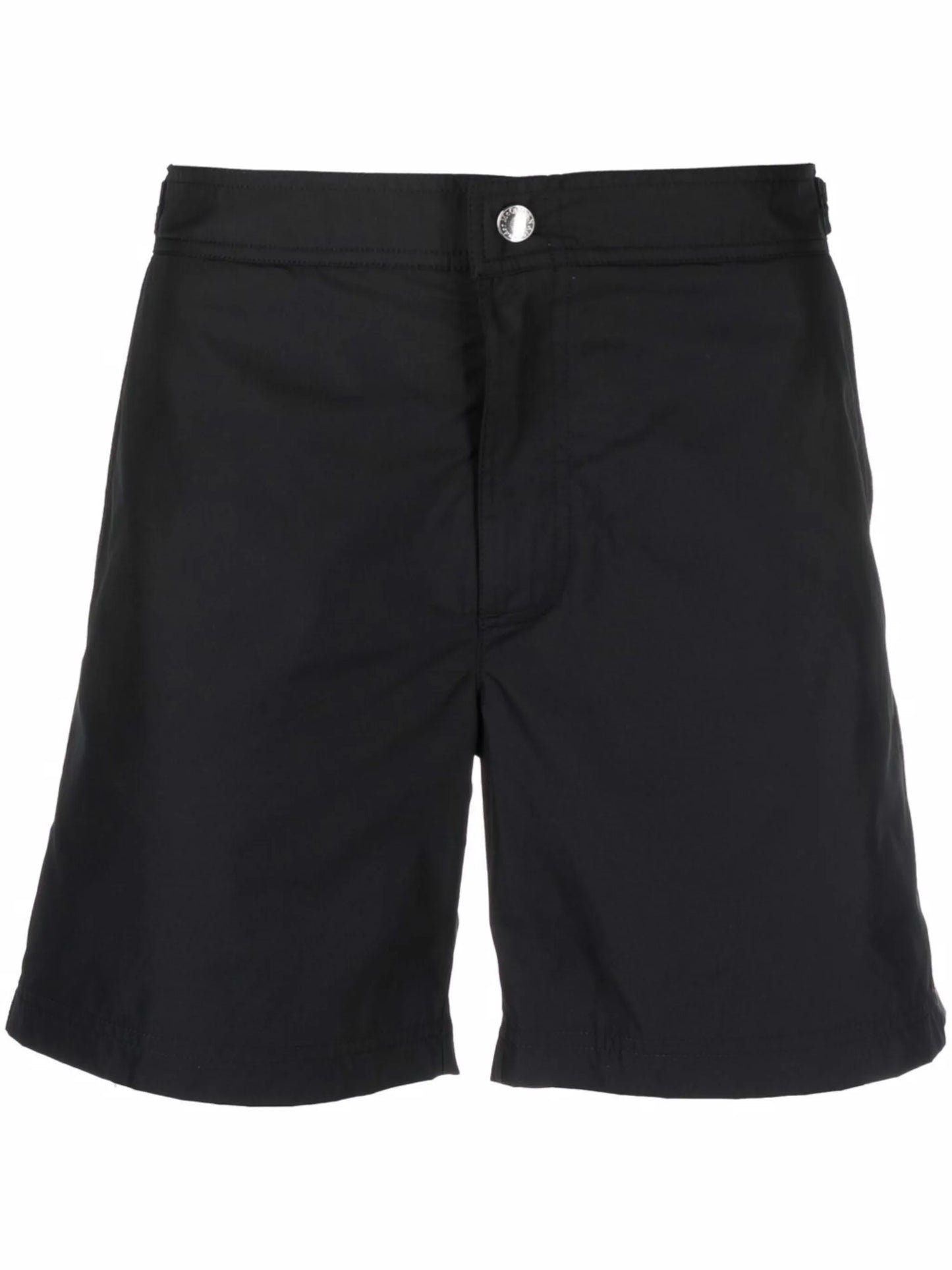 slim-fit logo-tape swim shorts