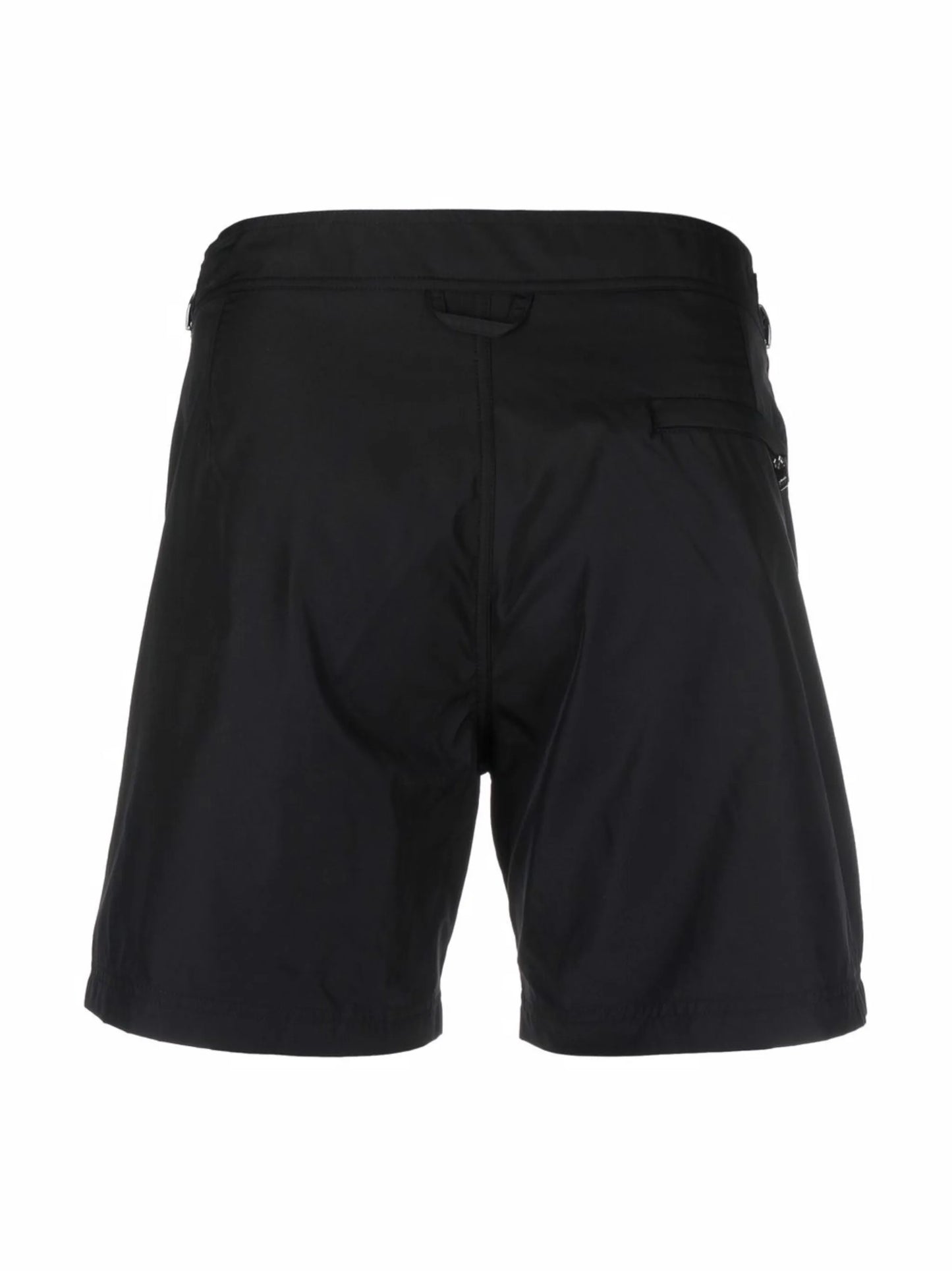 slim-fit logo-tape swim shorts