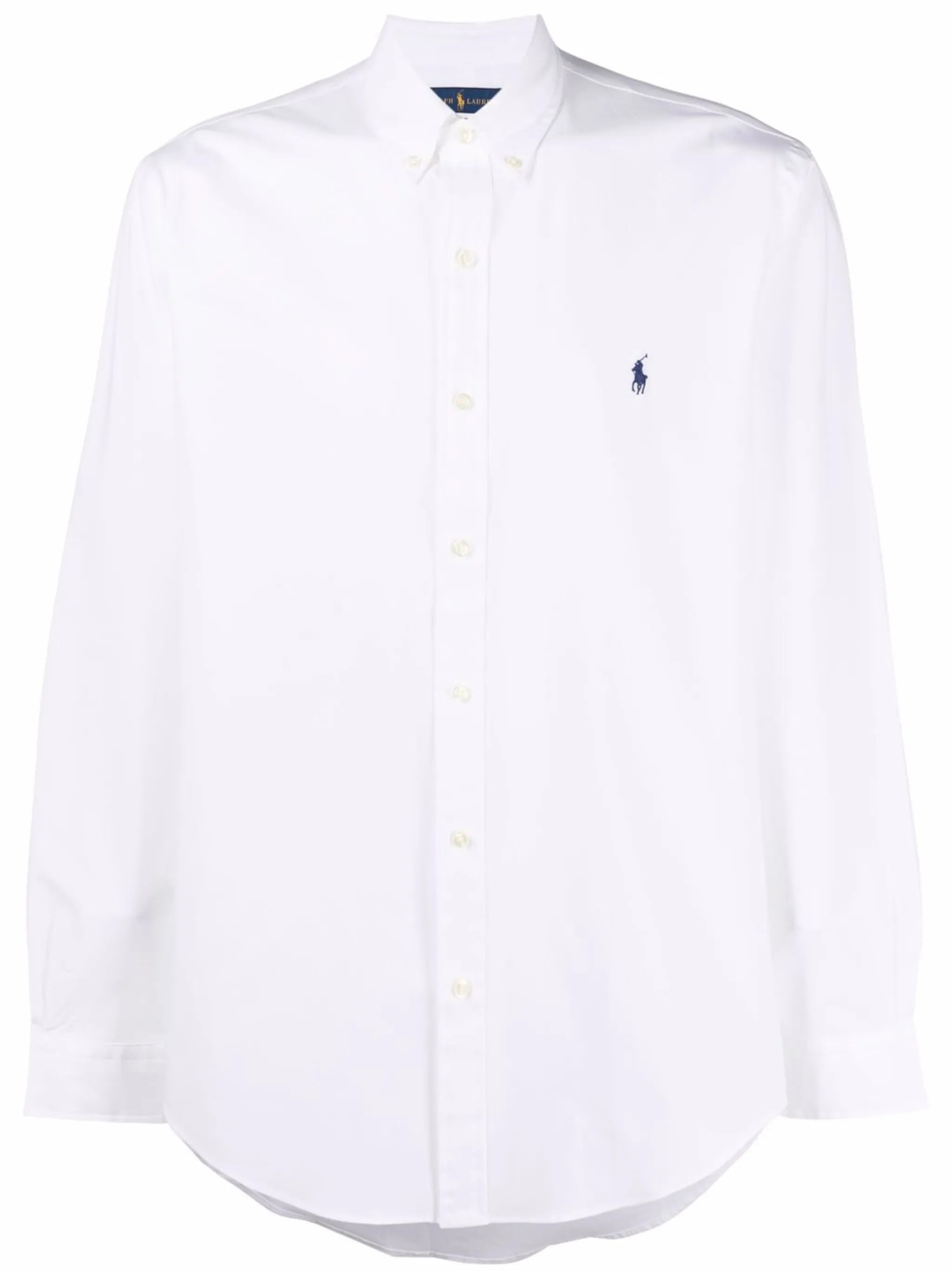 Polo Pony-embroidered long-sleeve shirt