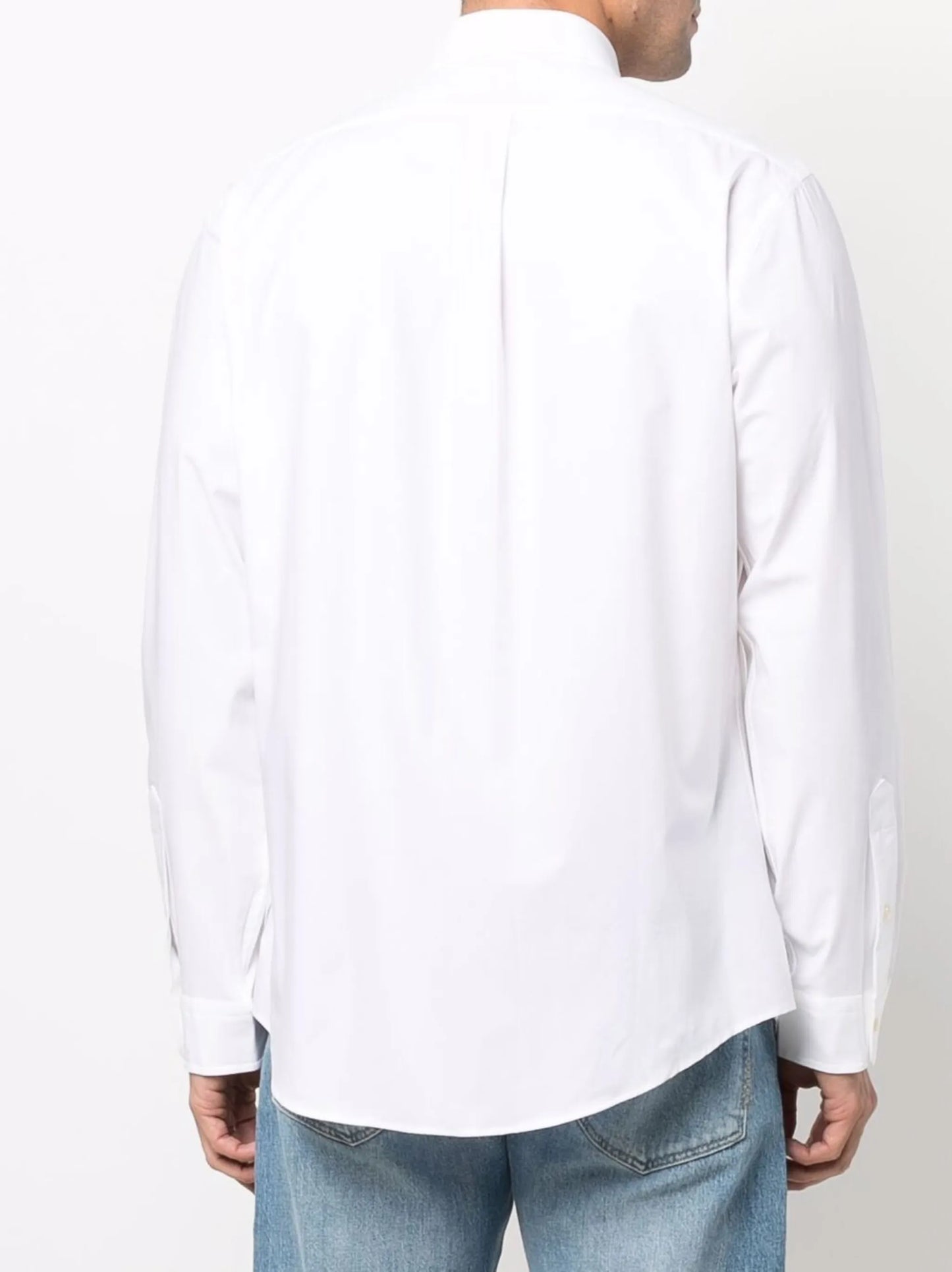 Polo Pony-embroidered long-sleeve shirt