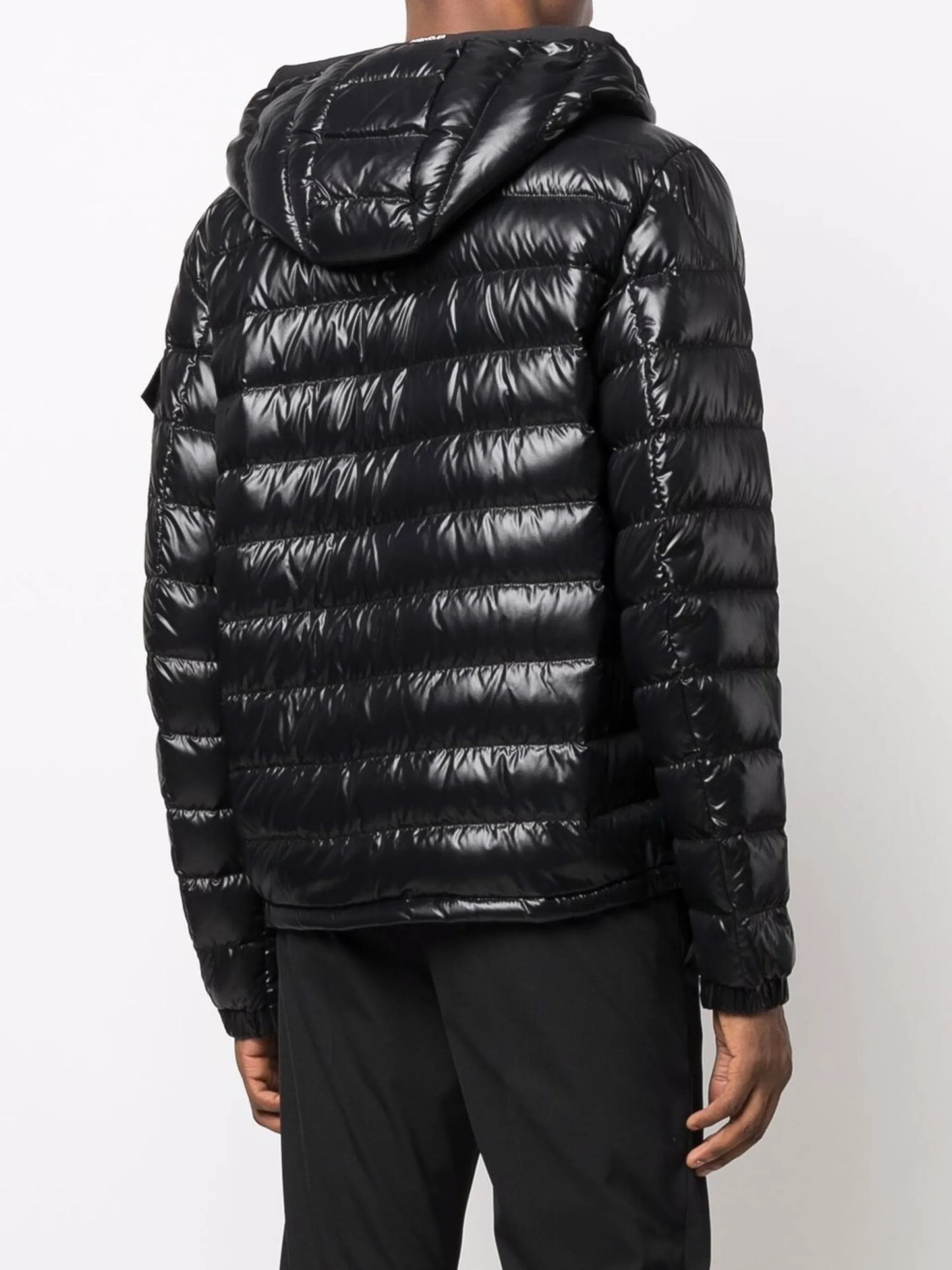 hooded puffer jacket