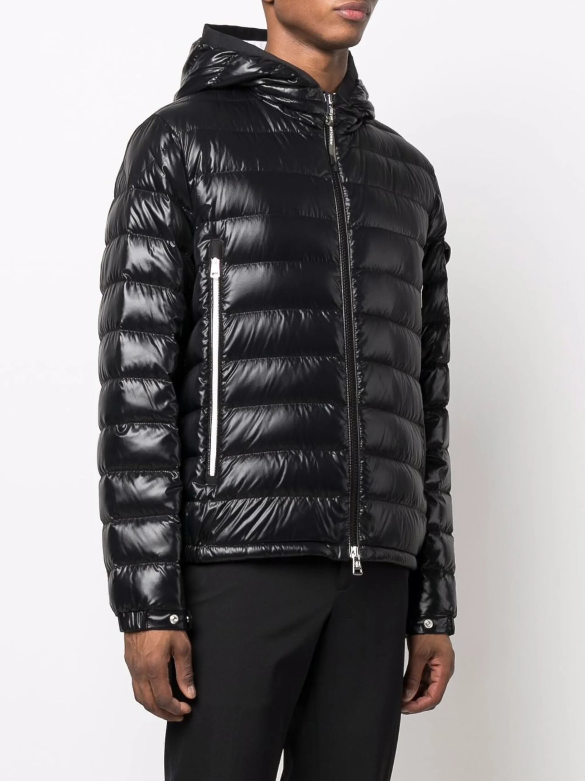hooded puffer jacket